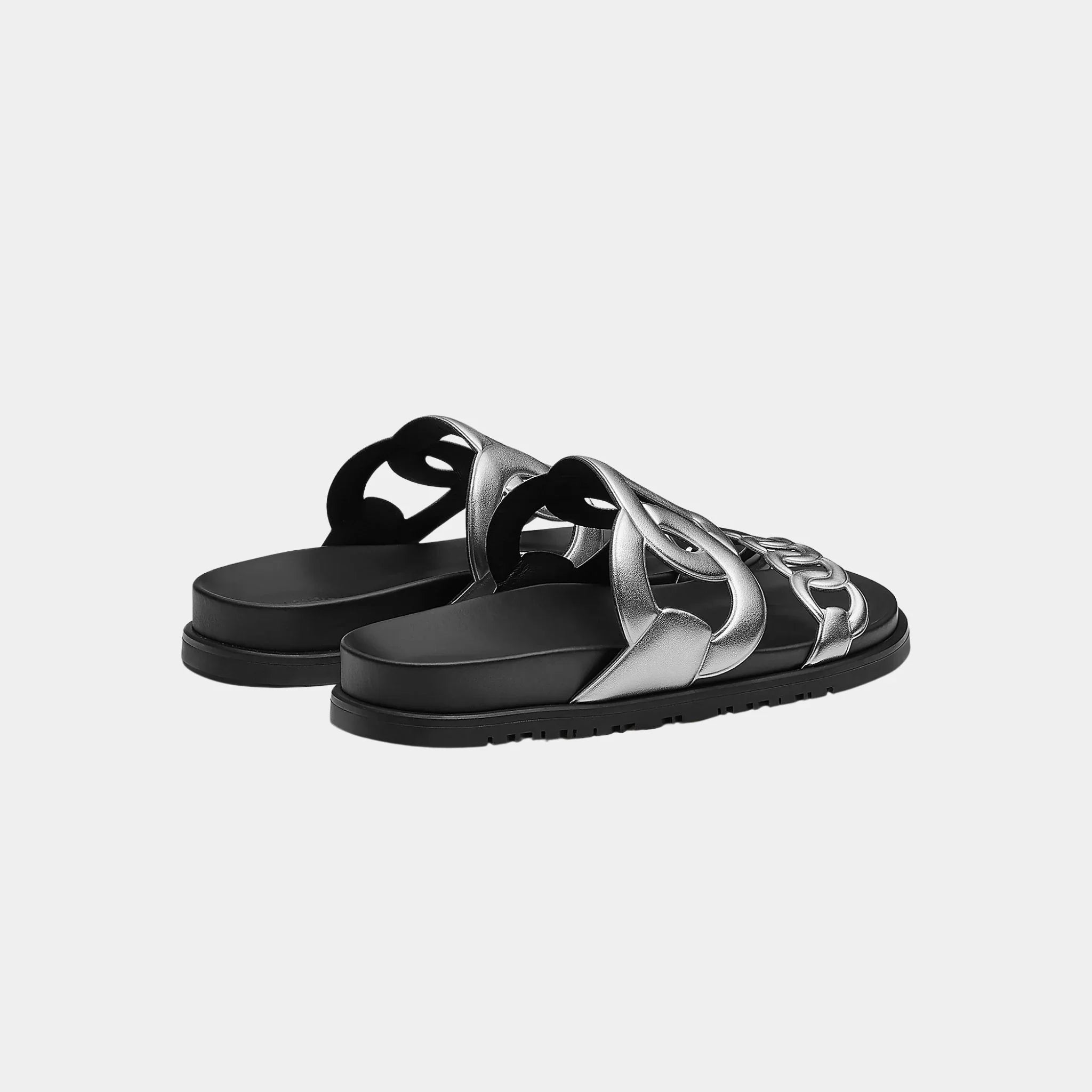 Extra Sandals in Metallic Nappa Leather