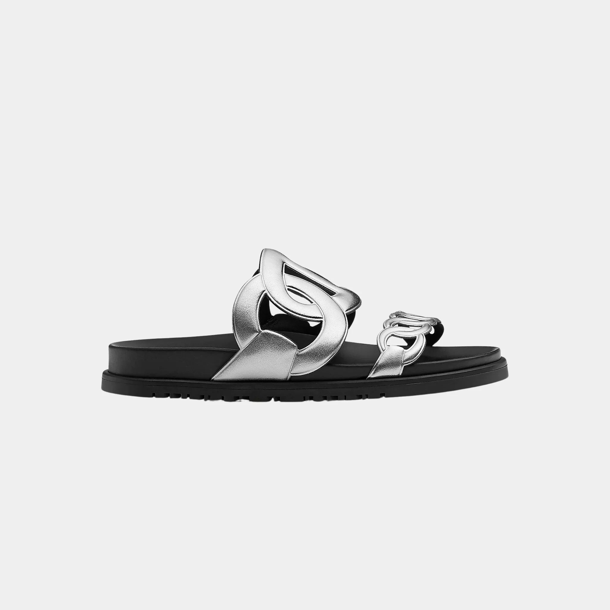 Extra Sandals in Metallic Nappa Leather