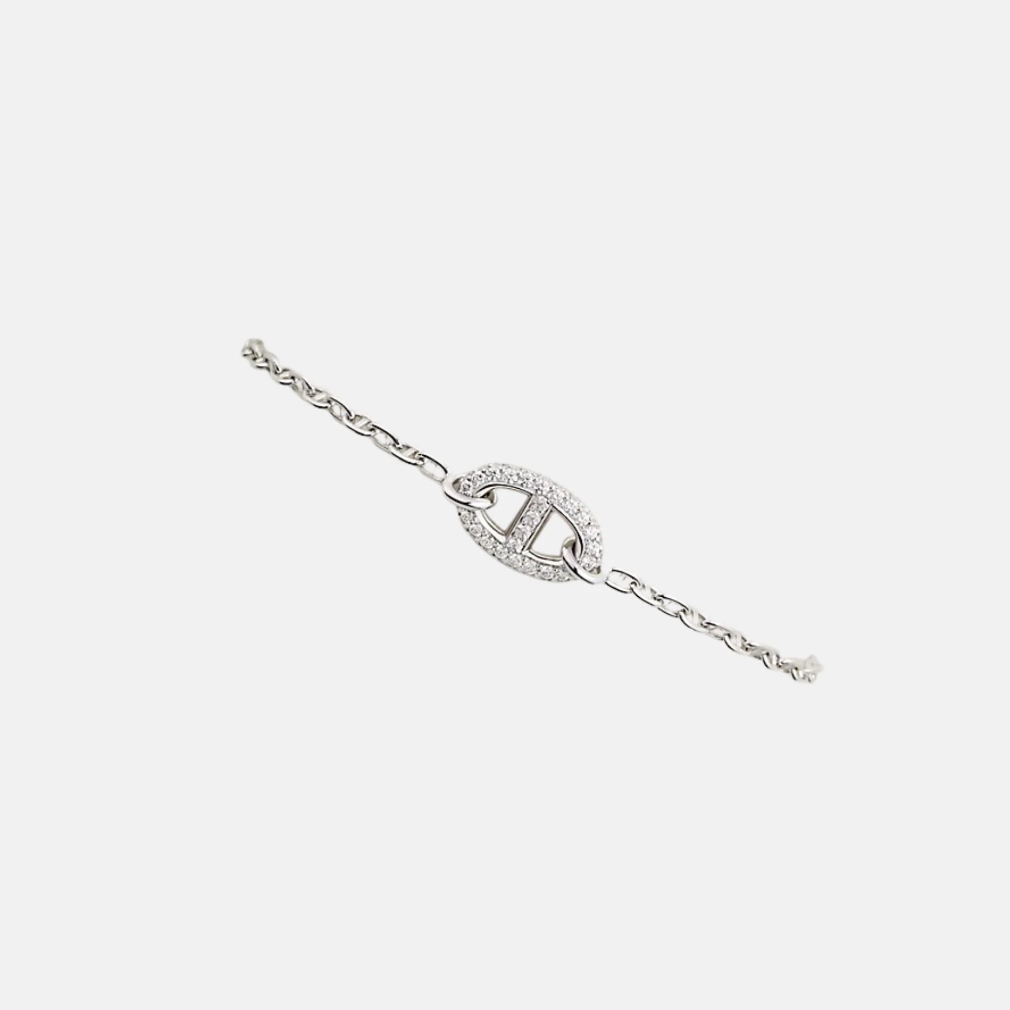 Farandole Bracelet White Gold Diamond
