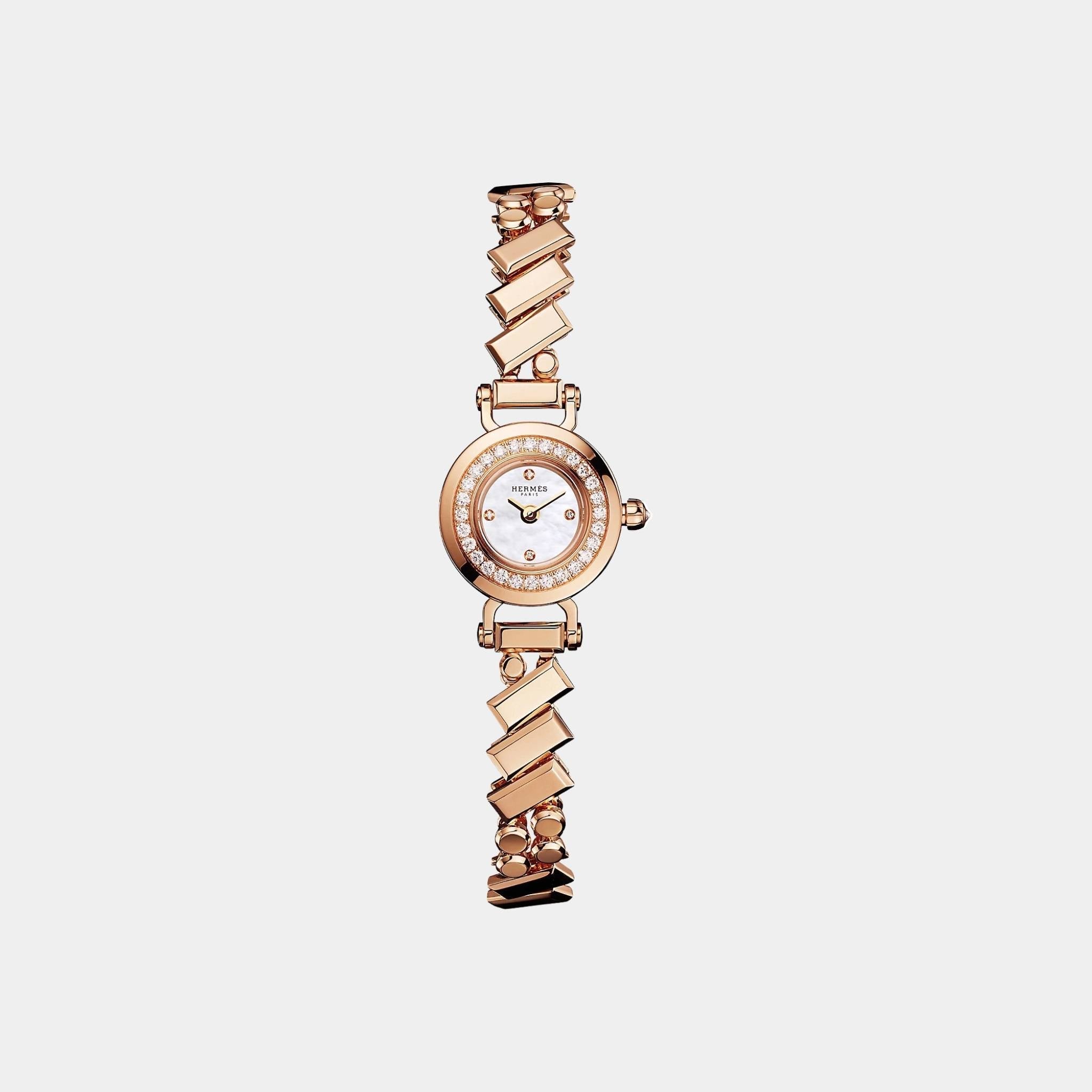 Faubourg Polka Rose Gold 15 mm Watch