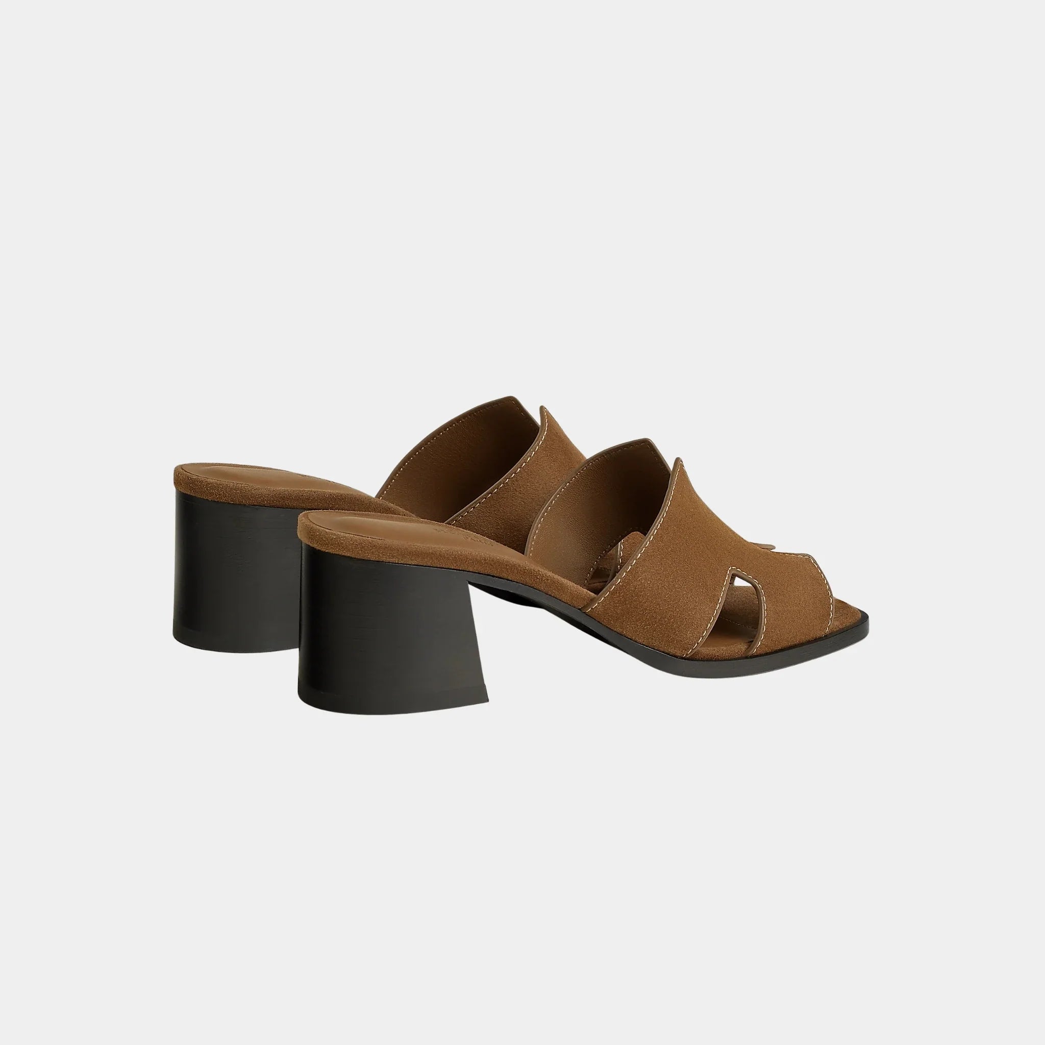 Helia 60 High Heel Suede Goatskin Sandal