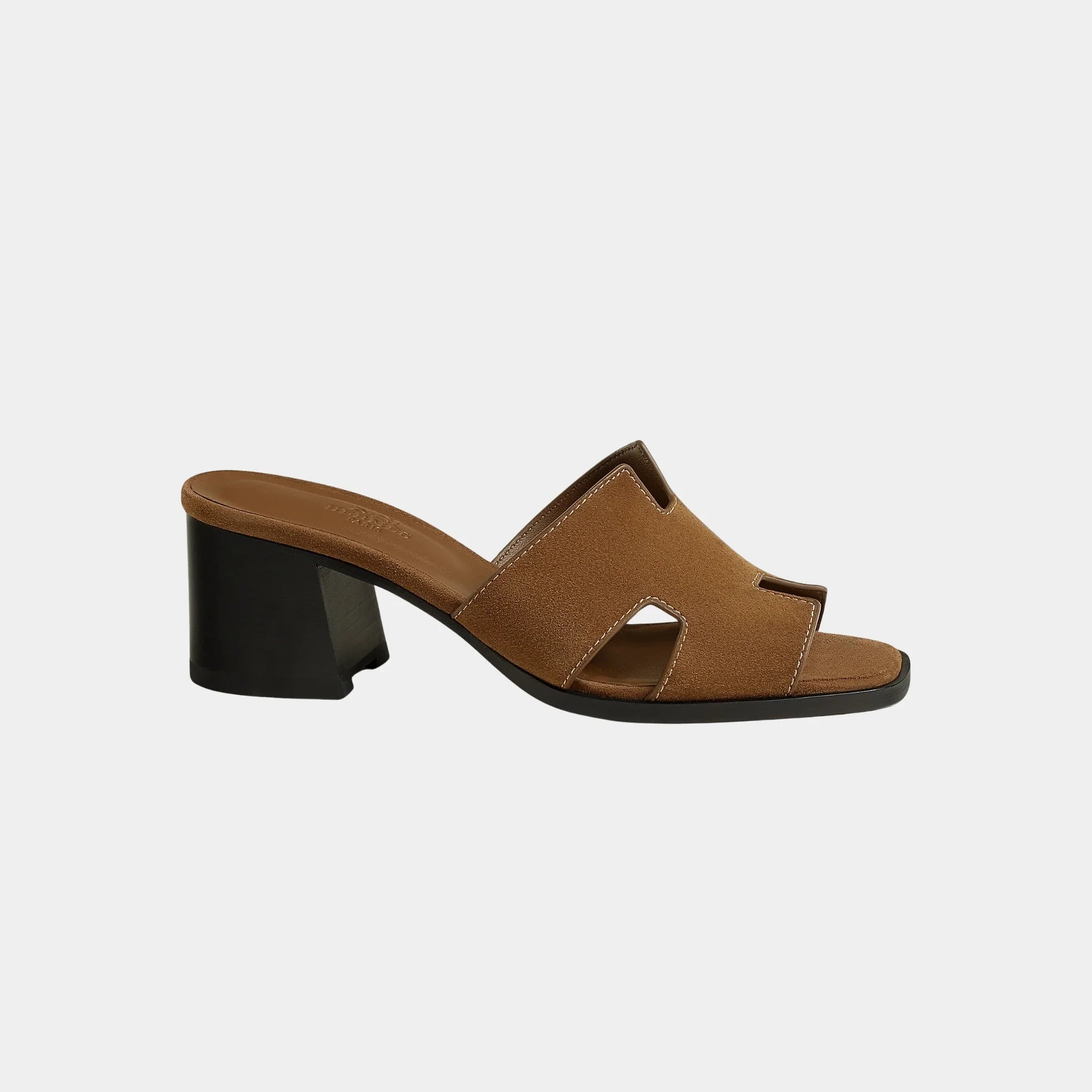 Helia 60 High Heel Suede Goatskin Sandal