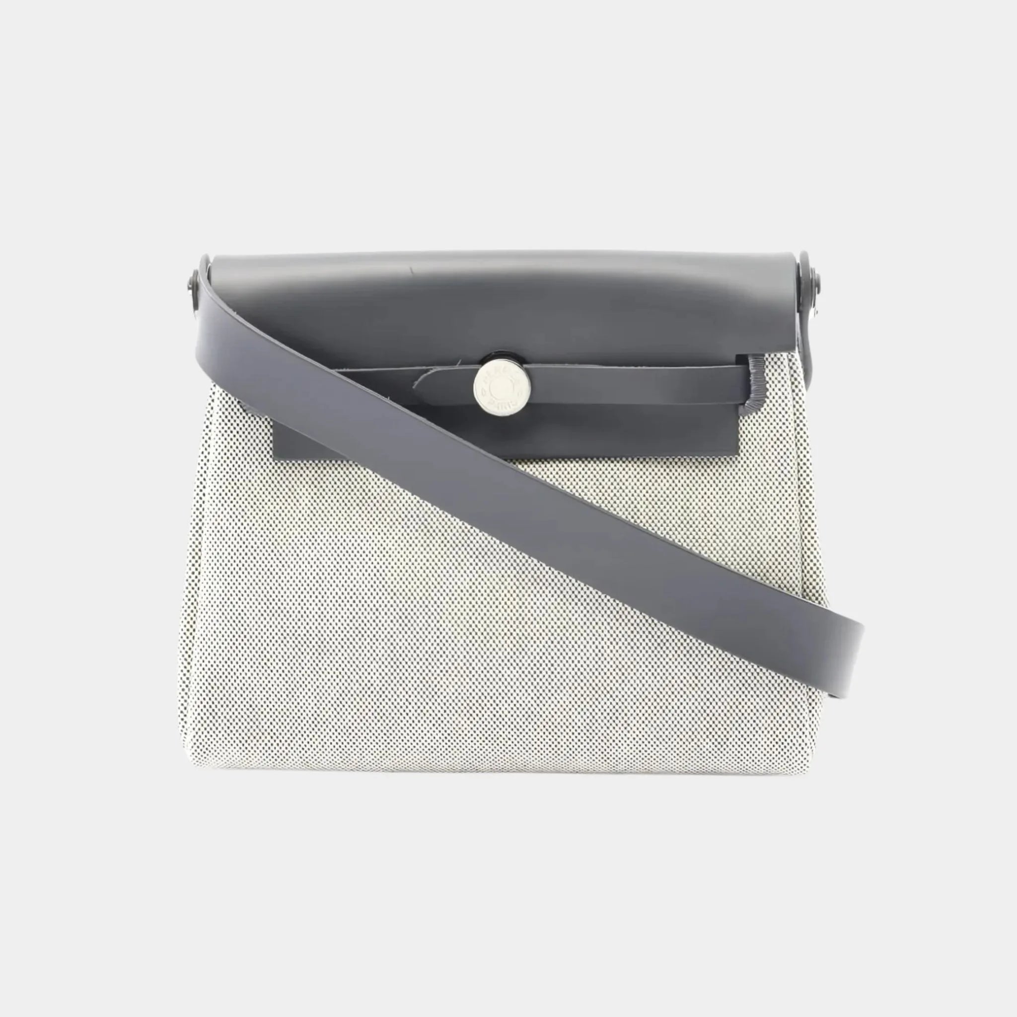 Herbag Zip Mini Vache Hunter-Canvas Ecru / Ardoise PHW