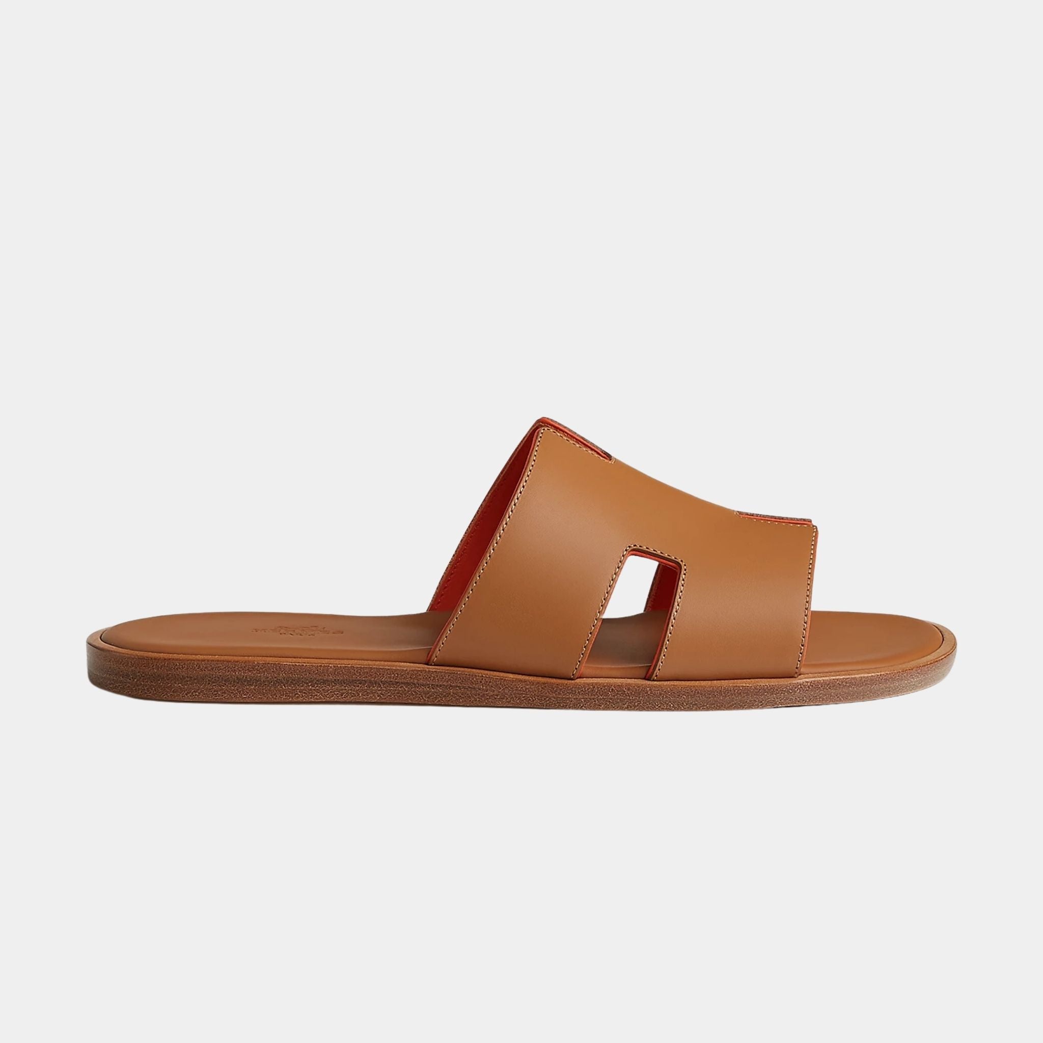 Izmir Sandal in Calfskin and Nappa Leather Piping