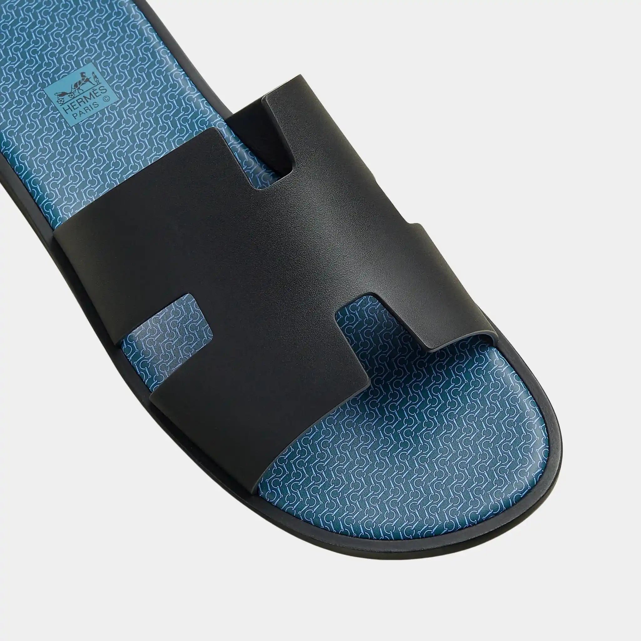 Izmir Sandal in Calfskin with Zig-zag Printed Insole
