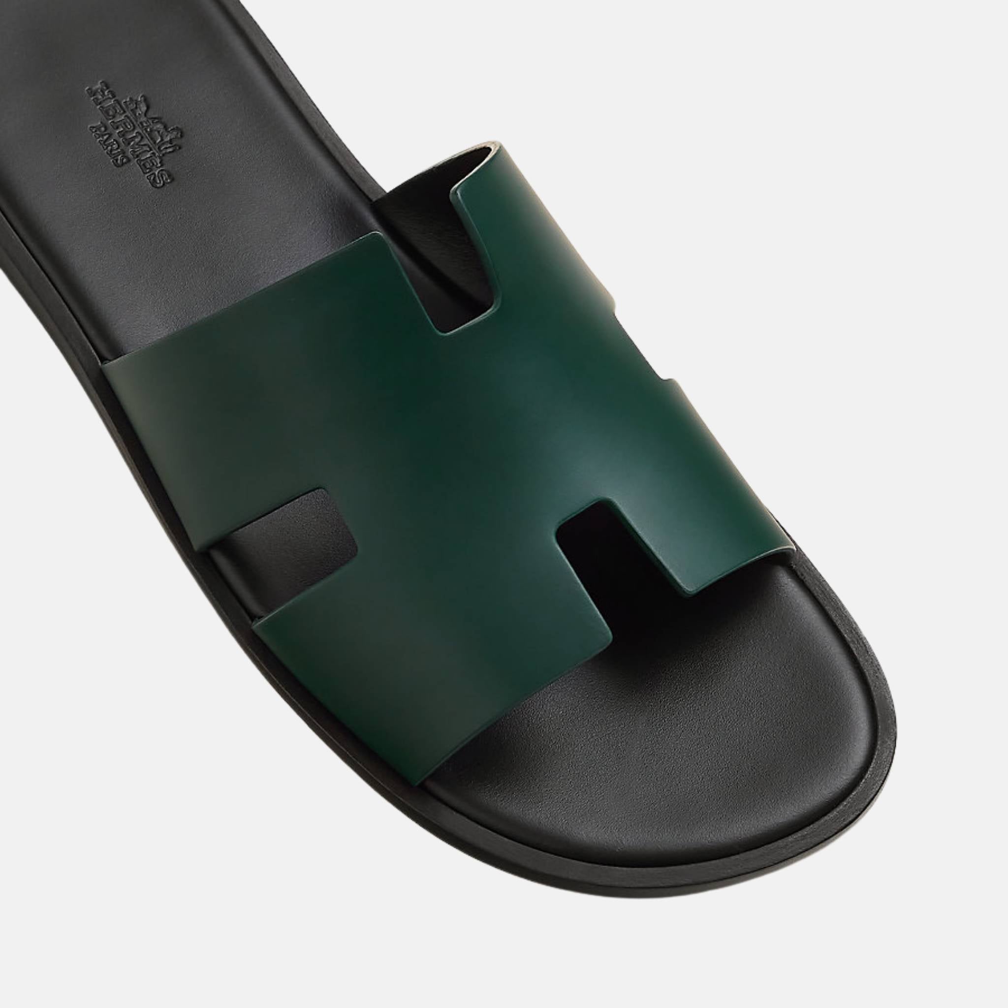 Izmir Sandal In Glazed Calfskin