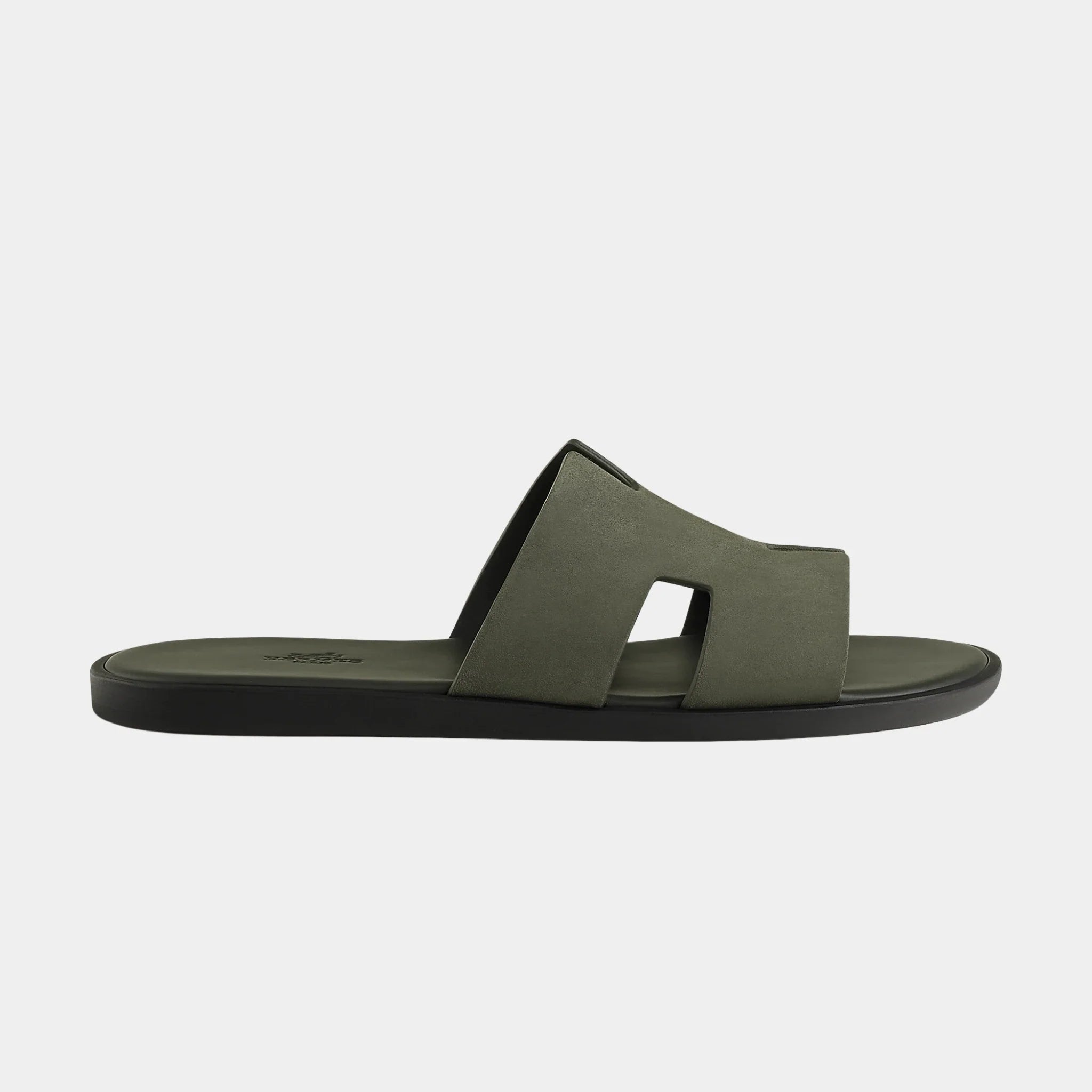Izmir Sandal In Suede Goatskin