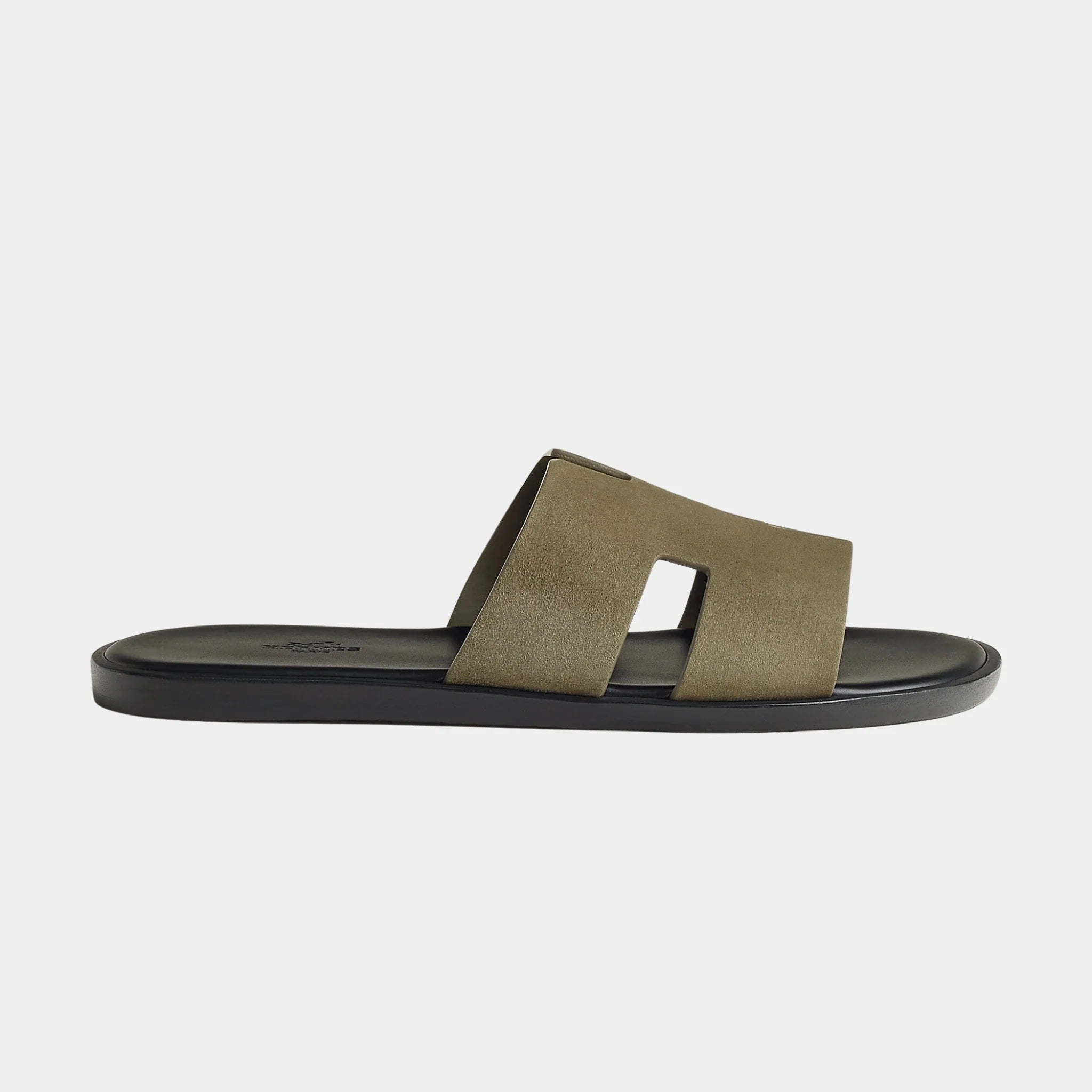 Izmir Sandal In Suede Goatskin