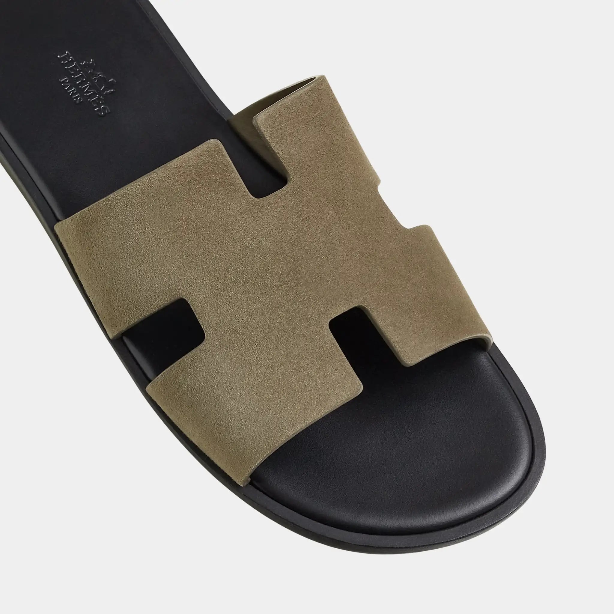 Izmir Sandal In Suede Goatskin