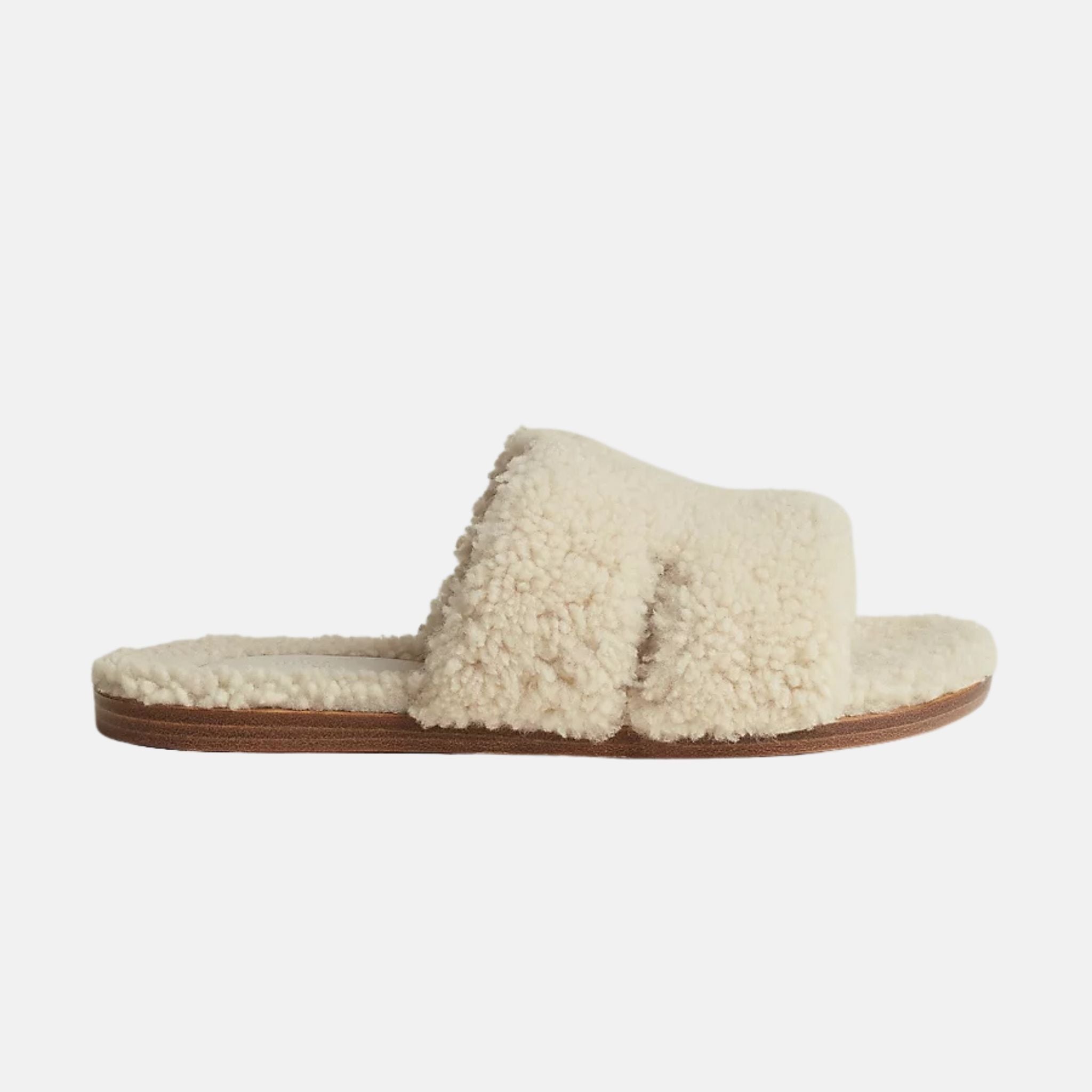 Izmir Sandal In Shearling