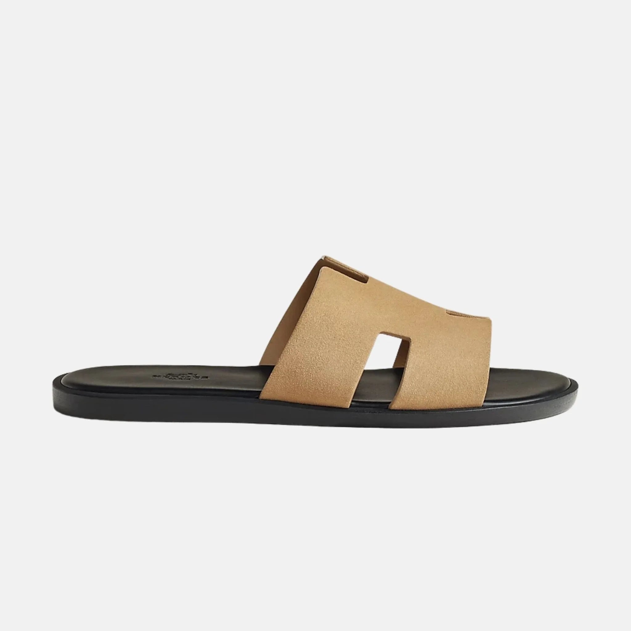Izmir Sandal In Suede Goatskin