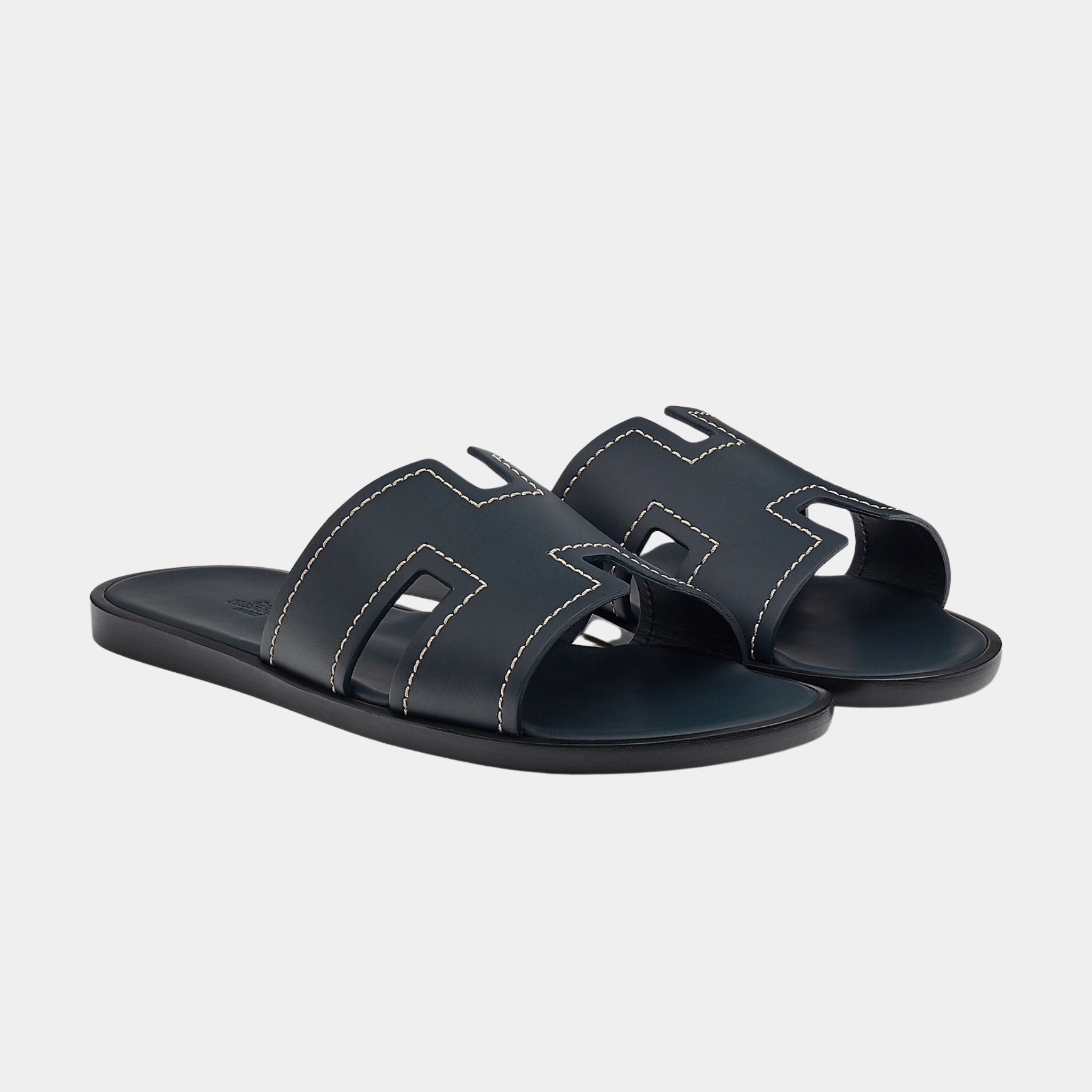 Izmir Sandals in Calfskin with Stitched Detail