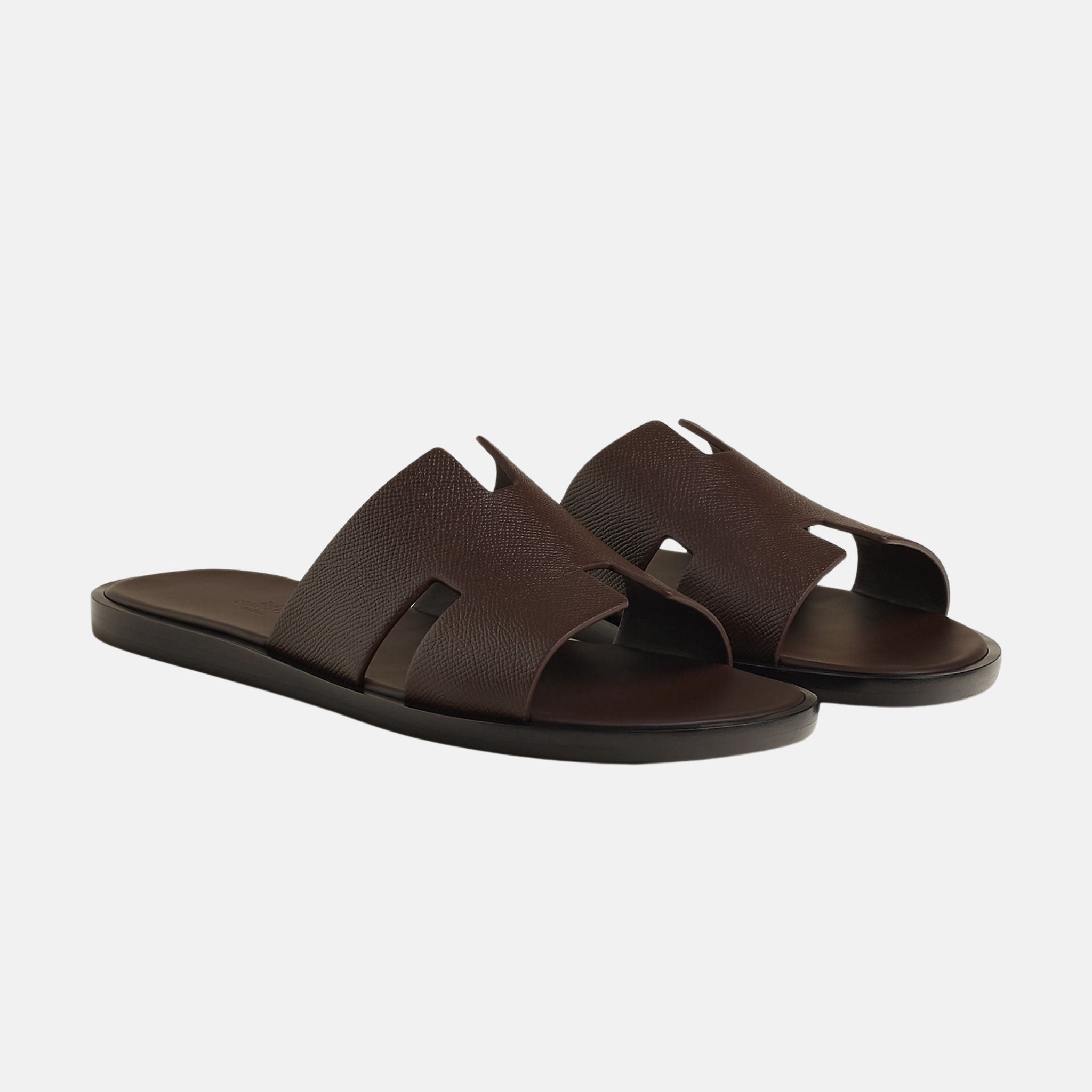Izmir Sandals Shiny Grained Calfskin