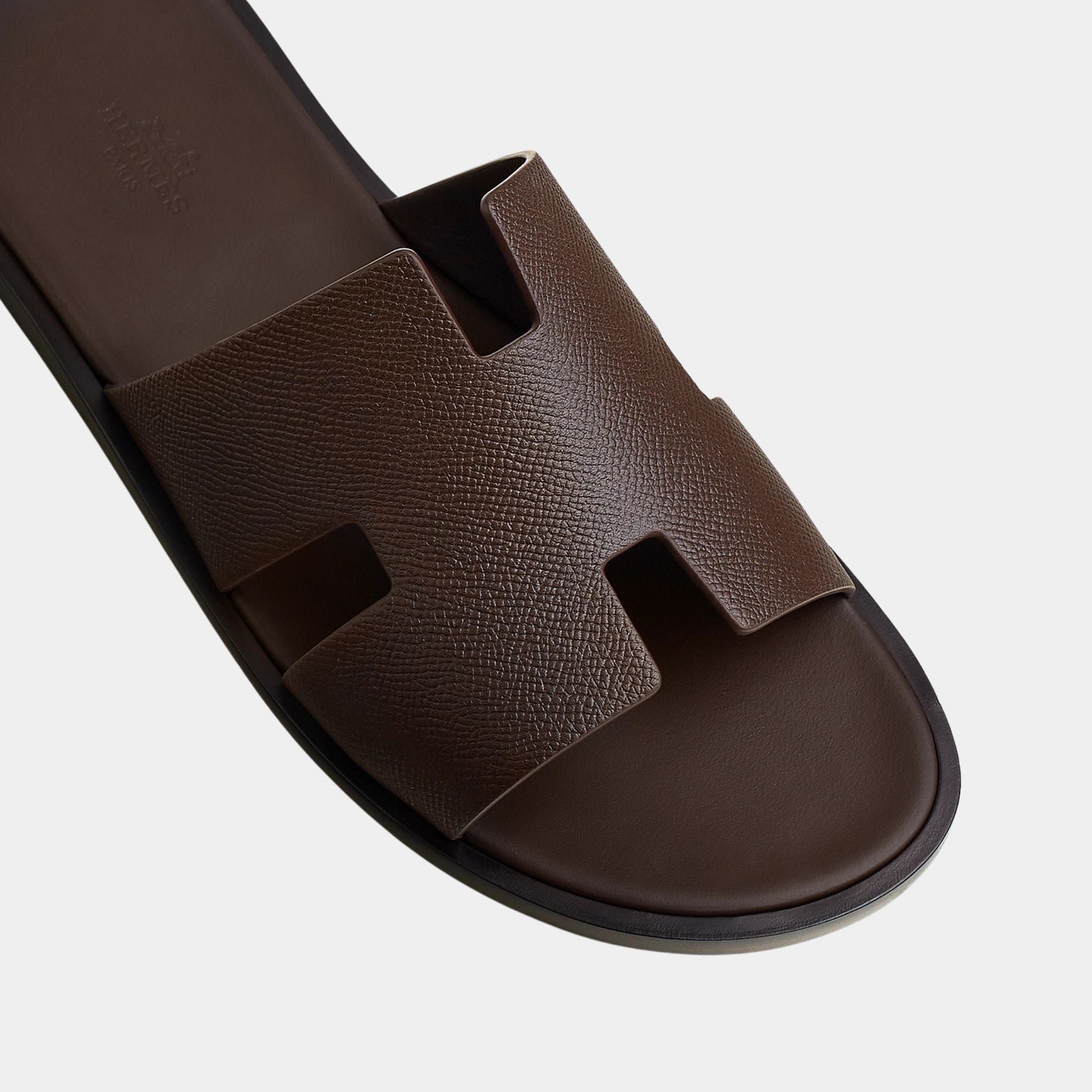 Izmir Sandals Shiny Grained Calfskin