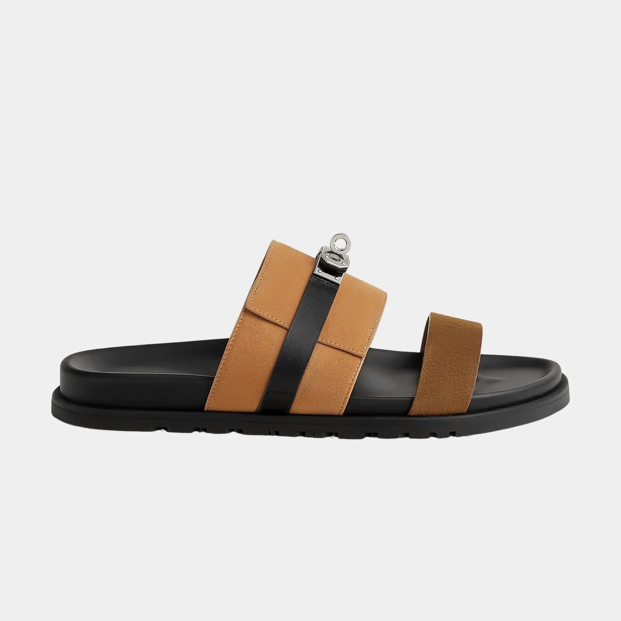 Jackson Sandals in Multicolor Suede Goatskin And Calfskin