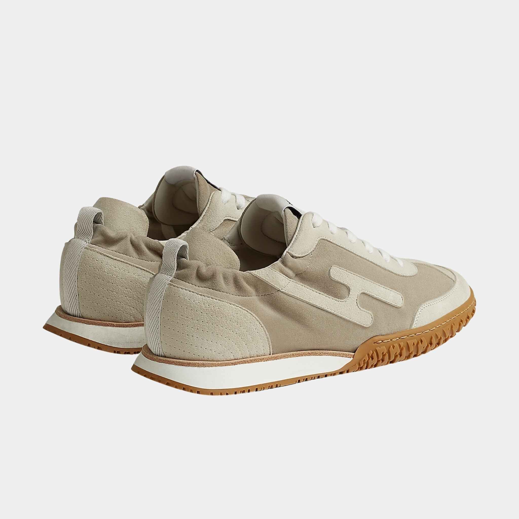 Jet Sneaker in Suede Goatskin