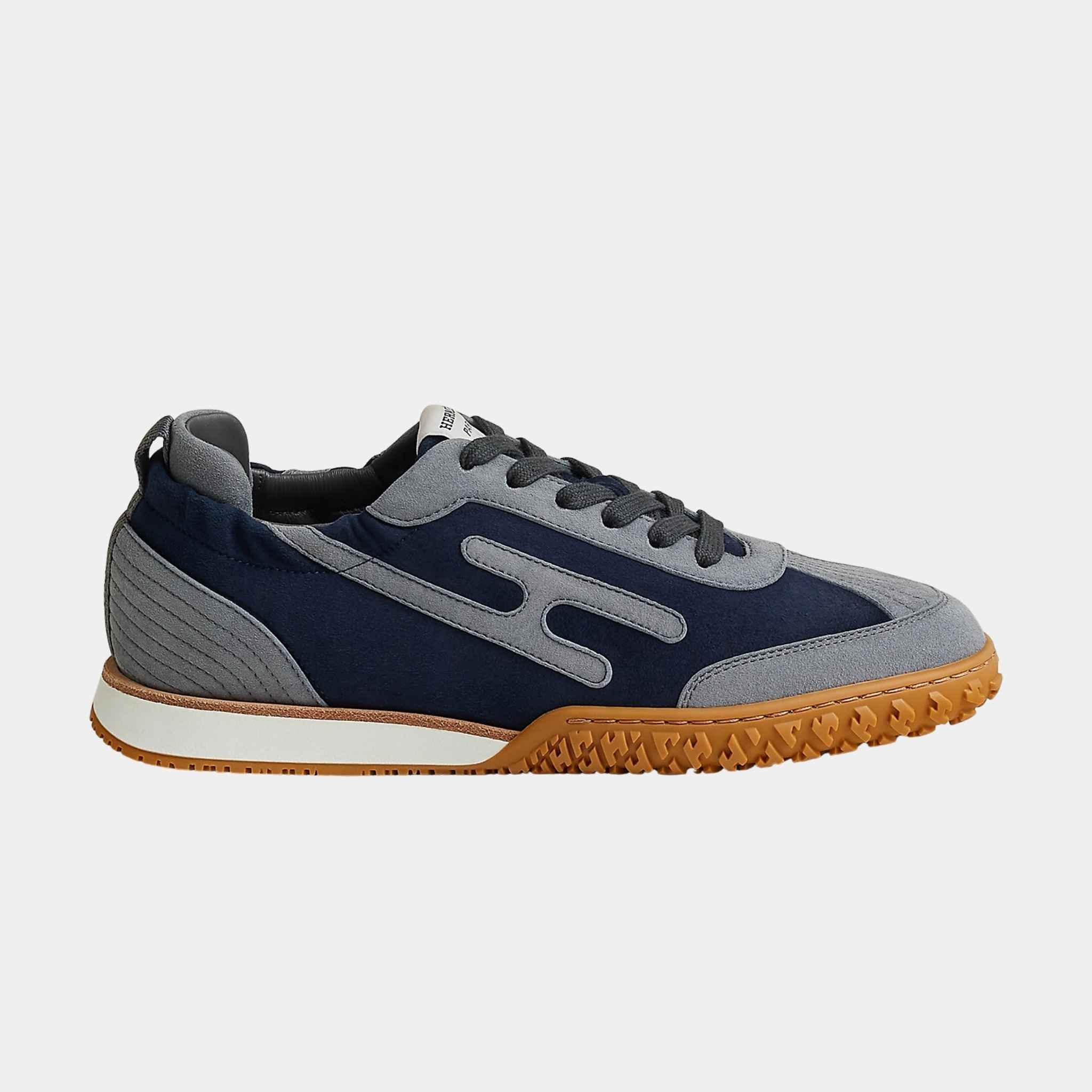 Jet Sneaker in Suede Goatskin