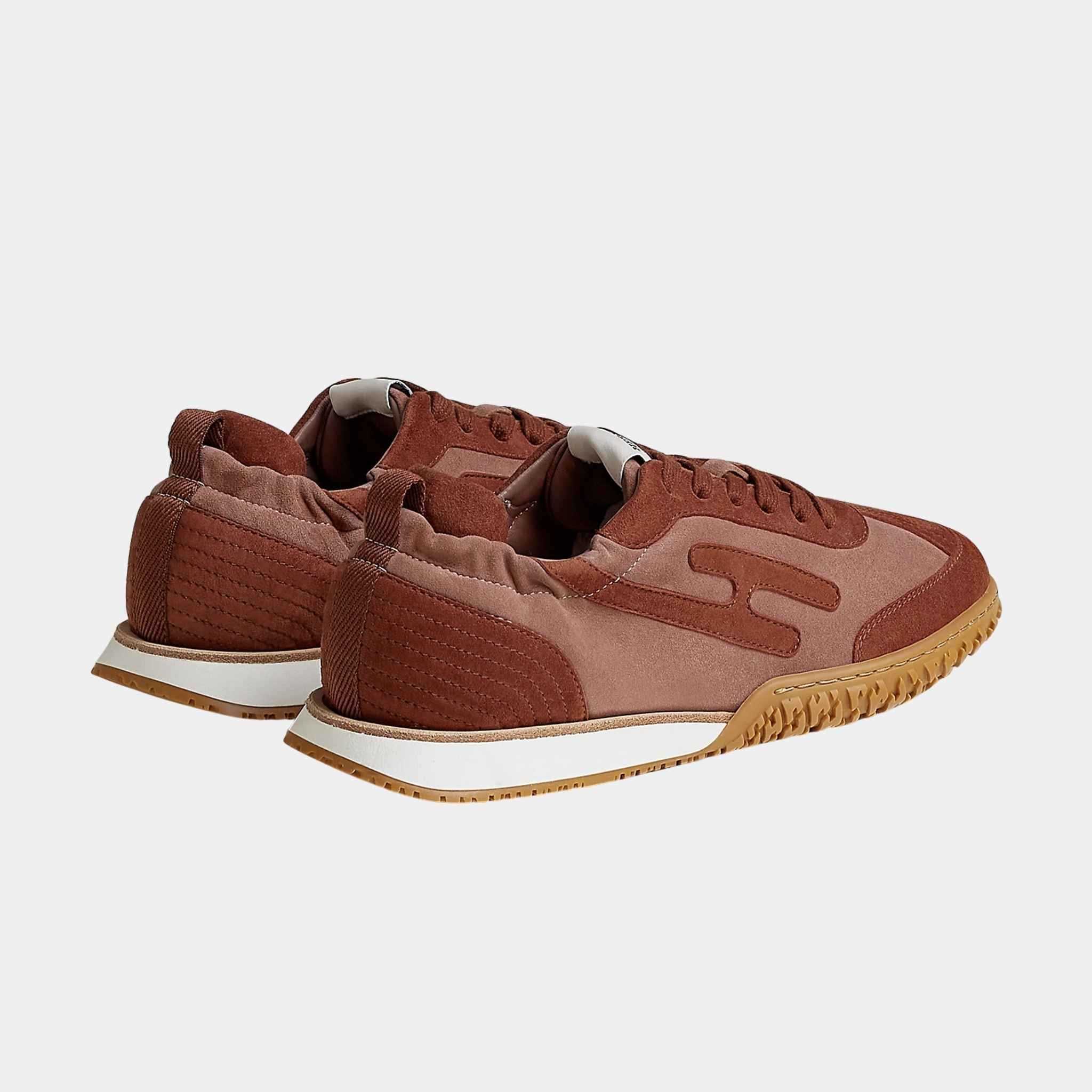 Jet Sneaker in Suede Goatskin