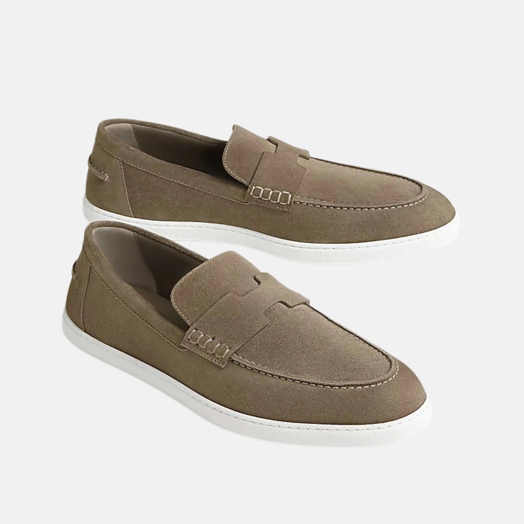 Job Loafer Suede Calfskin