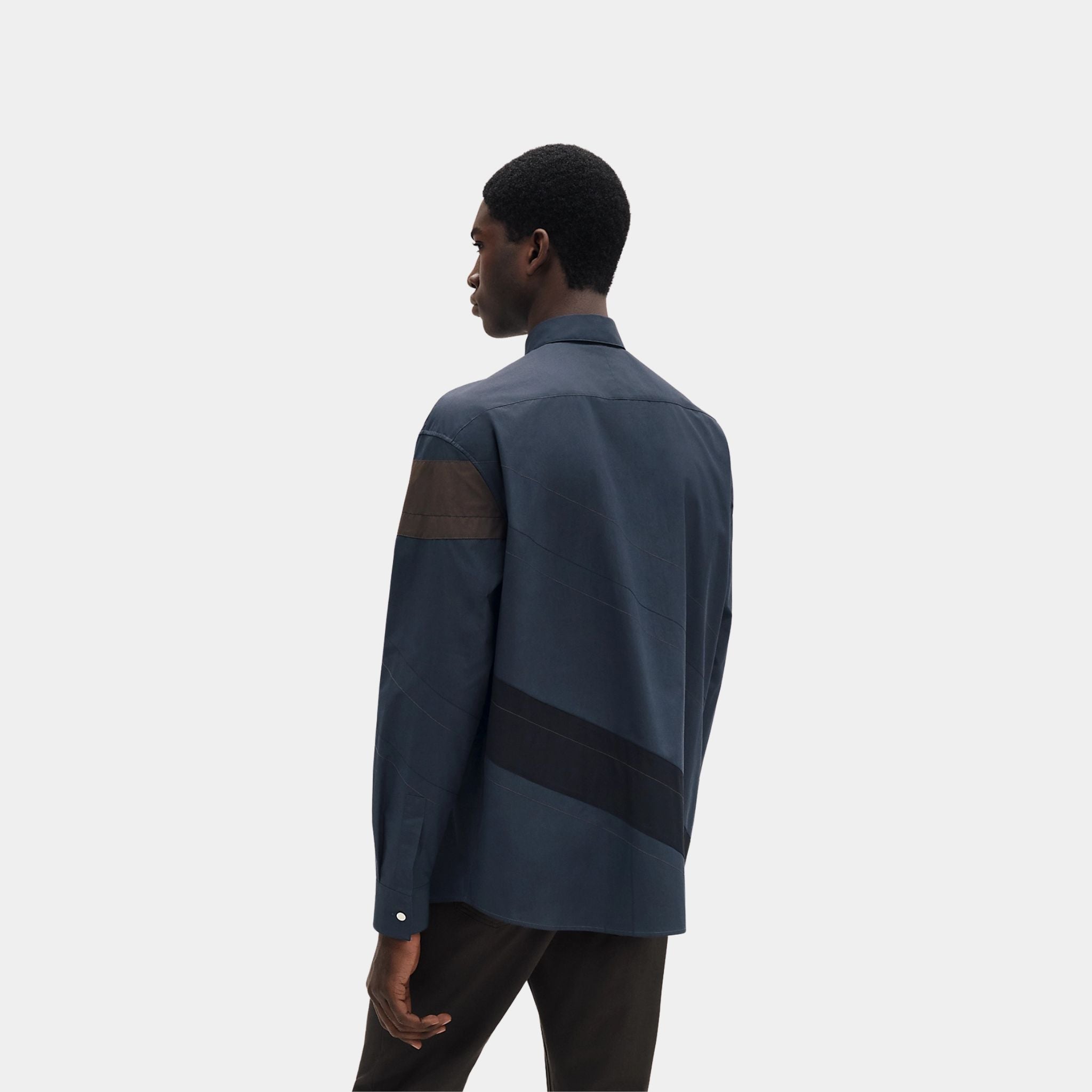 Jockey Boxy Body Shirt in Compact Poplin