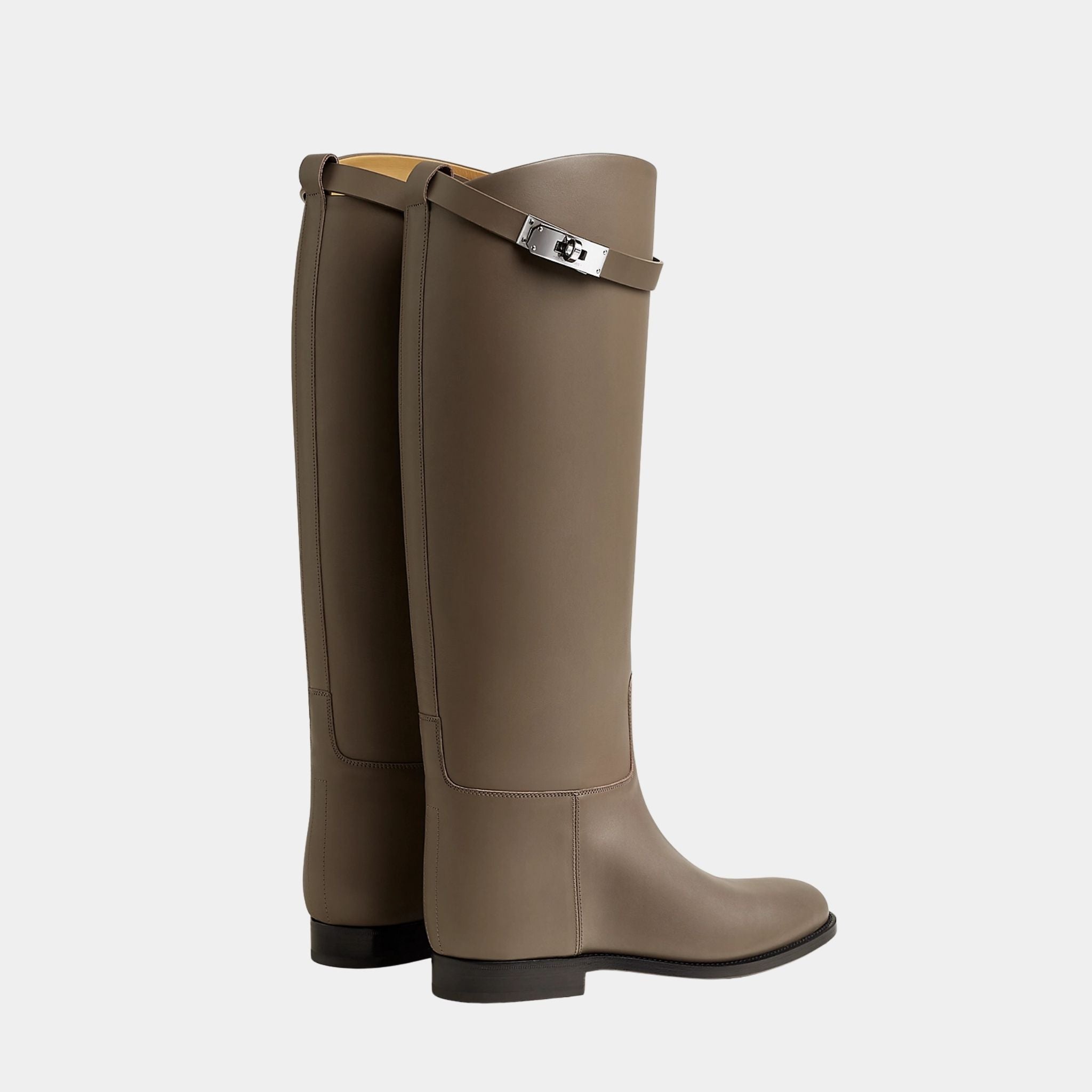 Jumping Boots in Box Calfskin