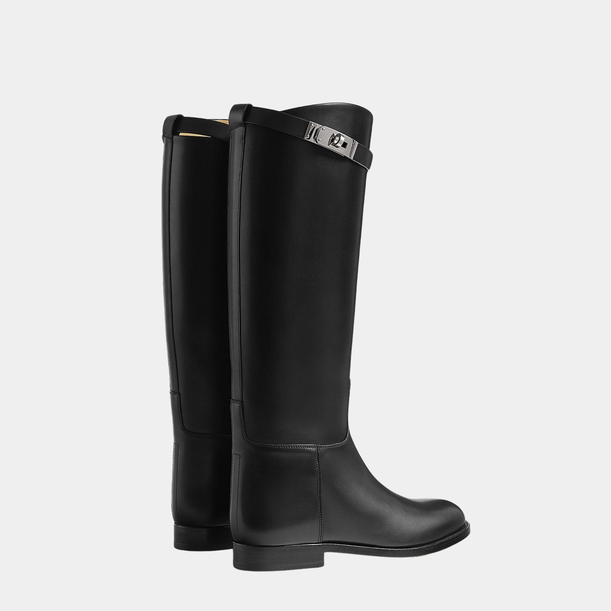 Jumping Boots in Box Calfskin