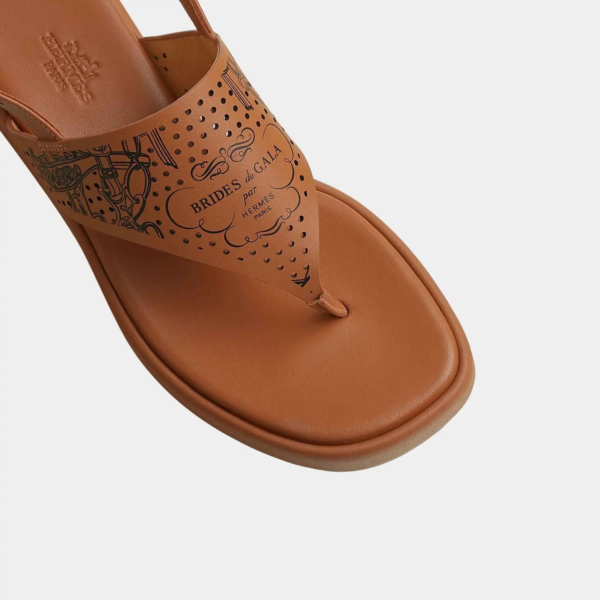 Karima Sandals in Printed Cafskin