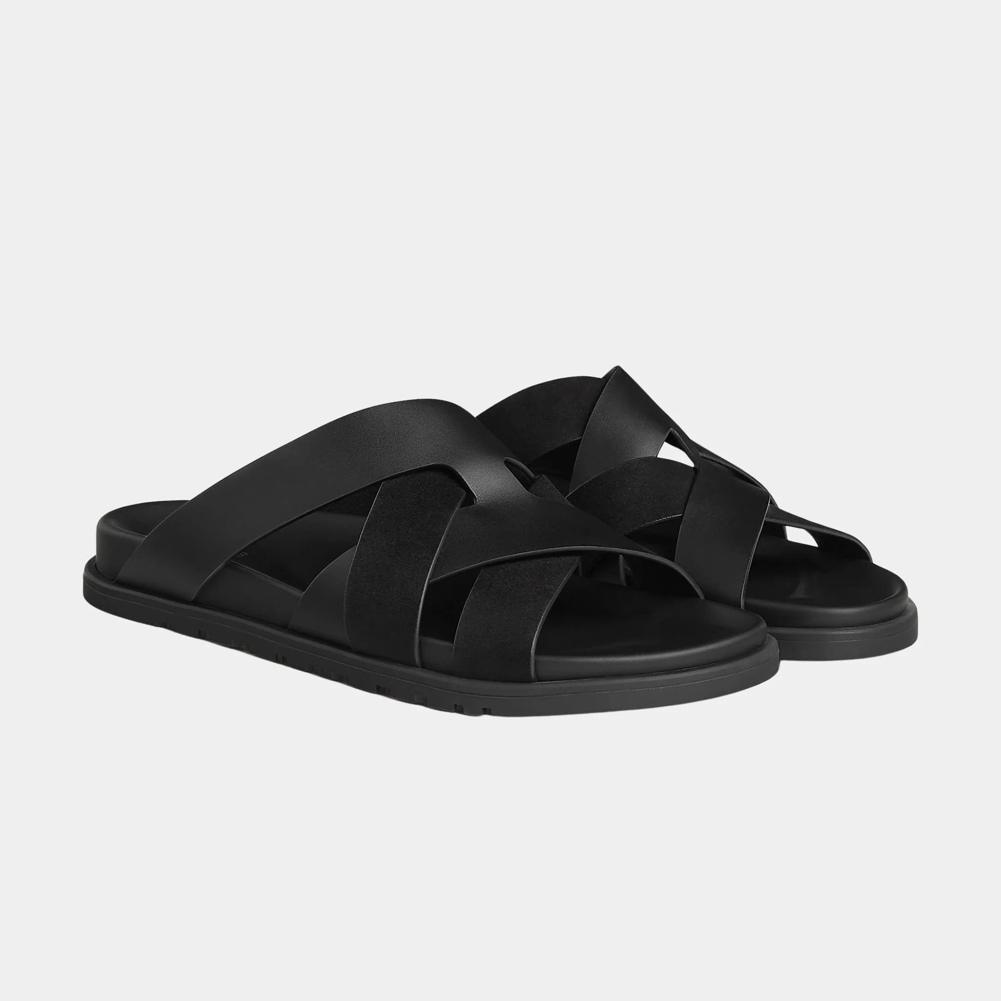 Kazimir Sandals in Calfskin and Suede