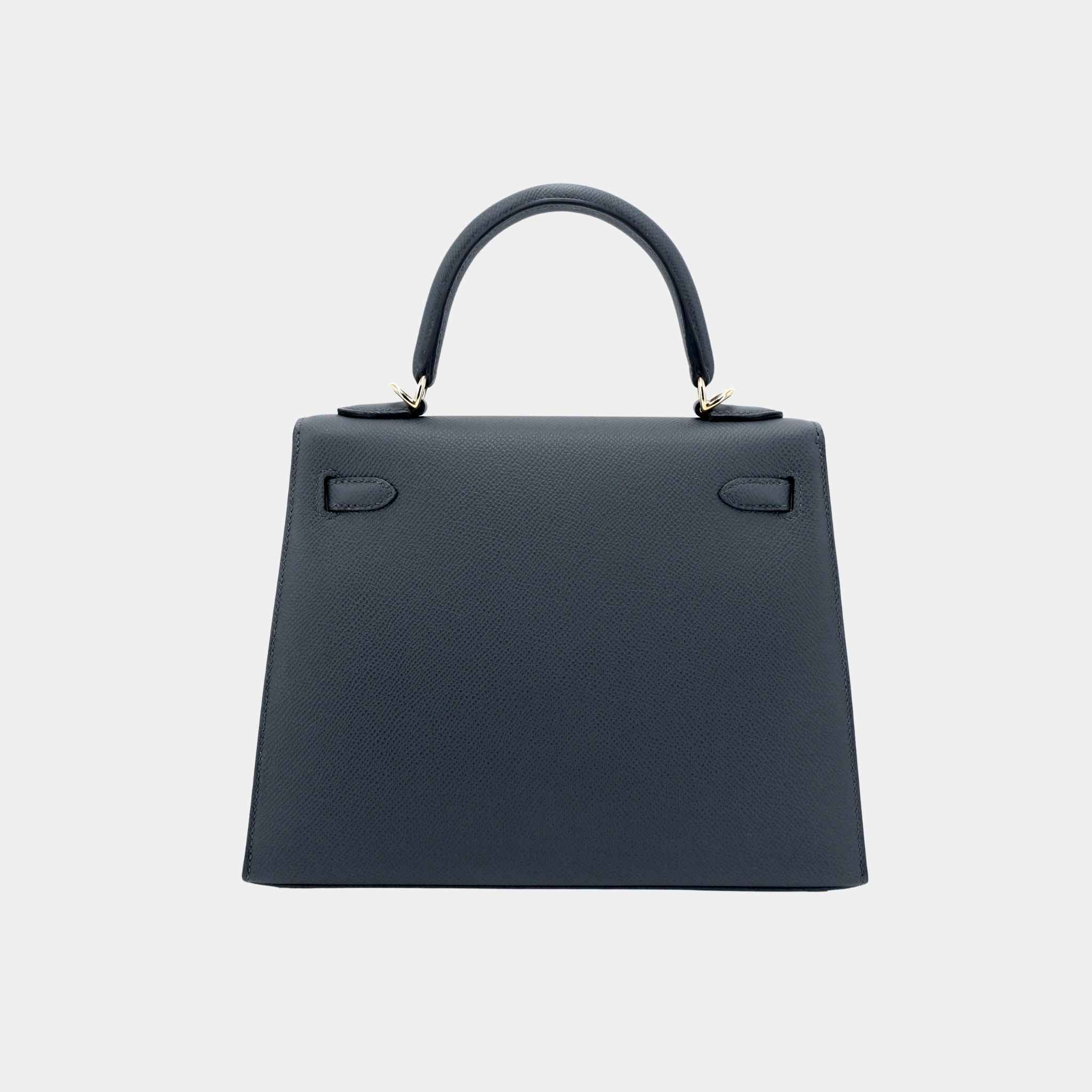 Kelly 25 Epsom Sellier Gris Misty PBHW