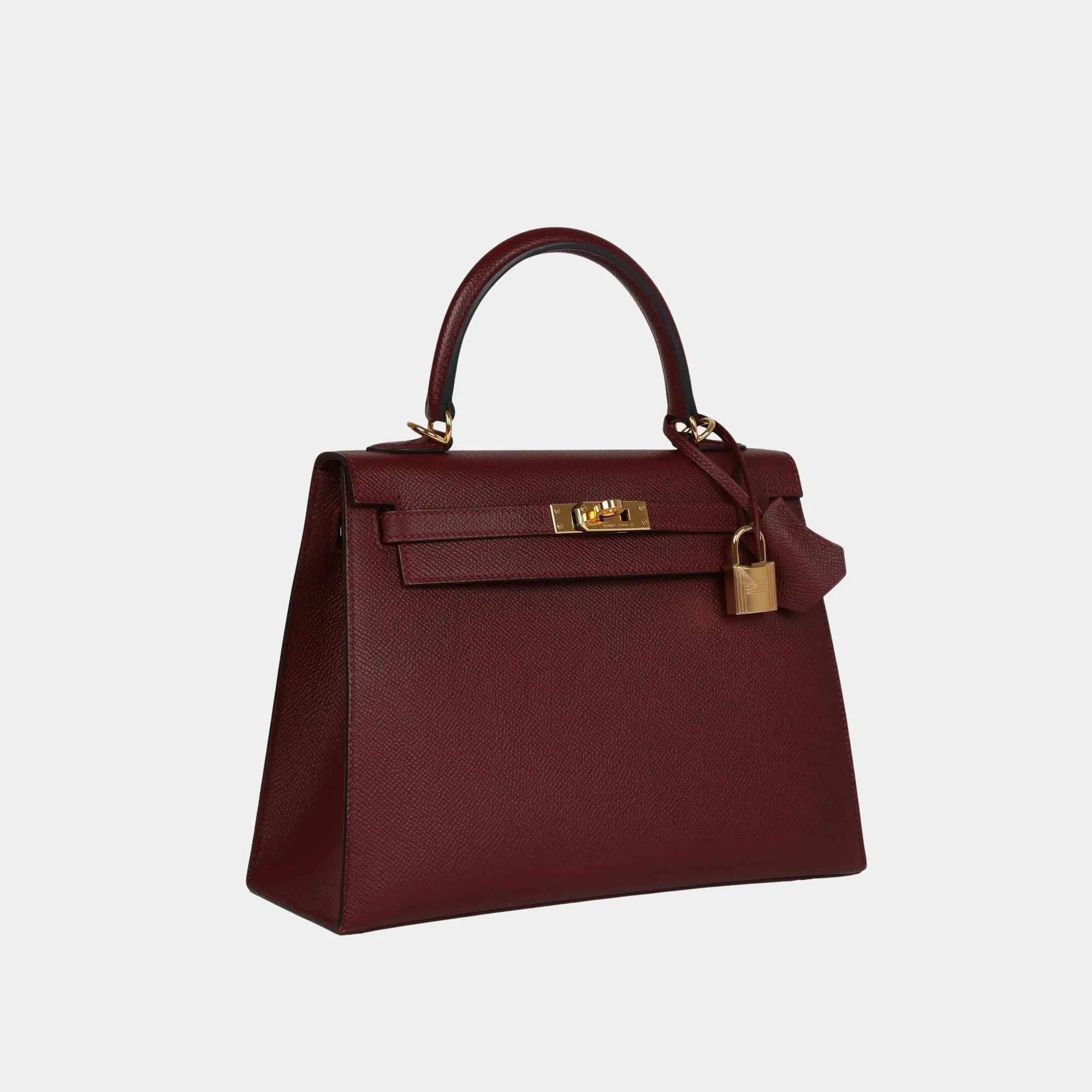 Kelly 25 Espom Rouge H
