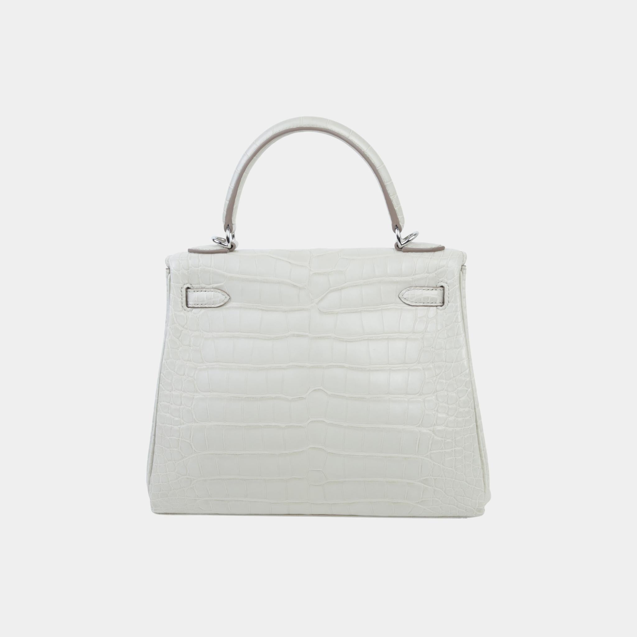 Kelly 25 Matte Alligator Beton PHW