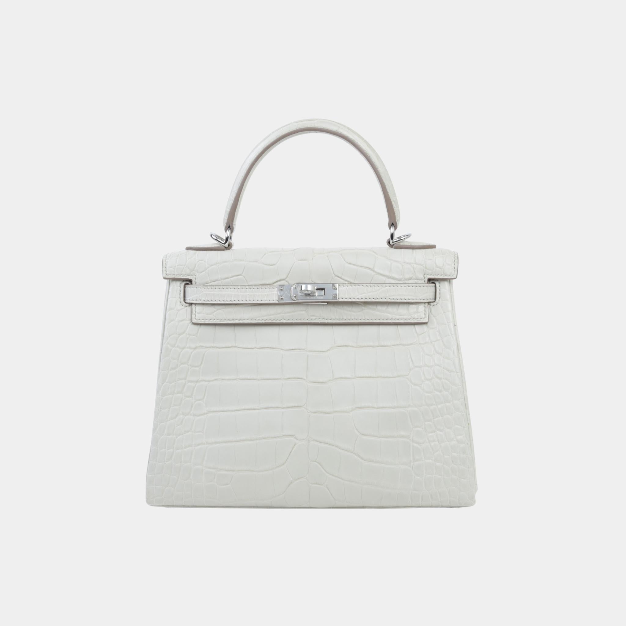 Kelly 25 Matte Alligator Beton PHW