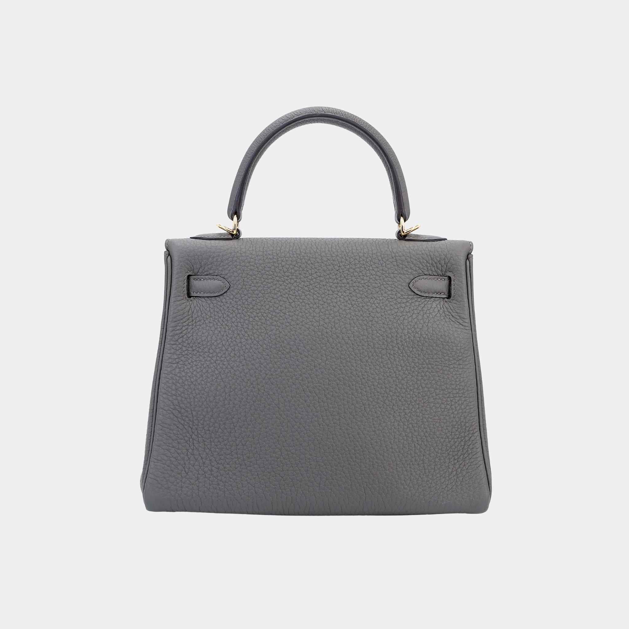 Kelly 25 Togo Etain GHW