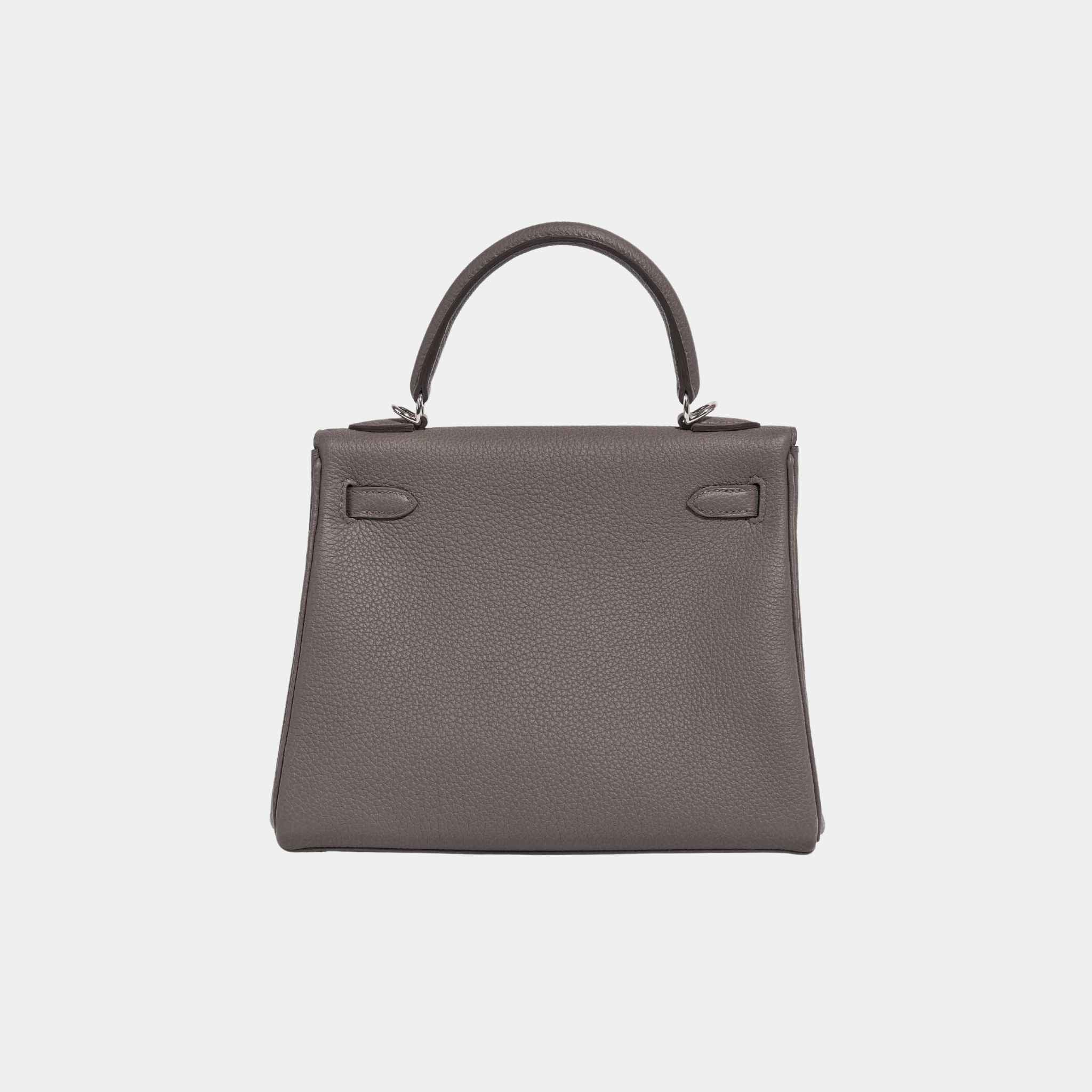 Kelly 25 Togo Etain PHW