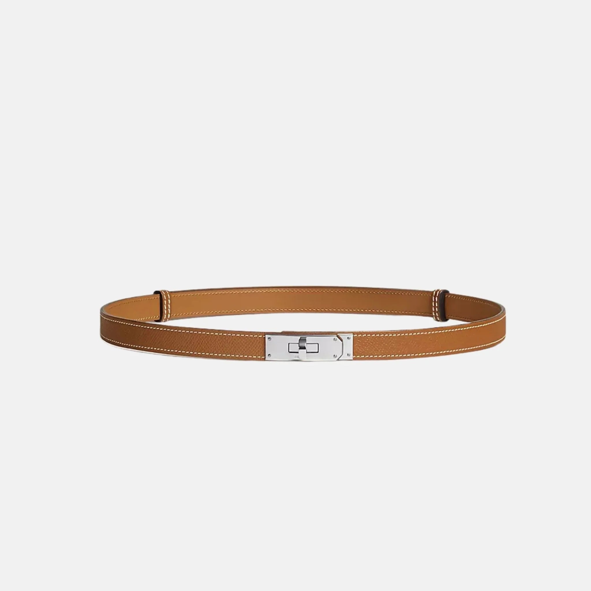 Kelly Belt 18 Epsom Calfskin in Palladium