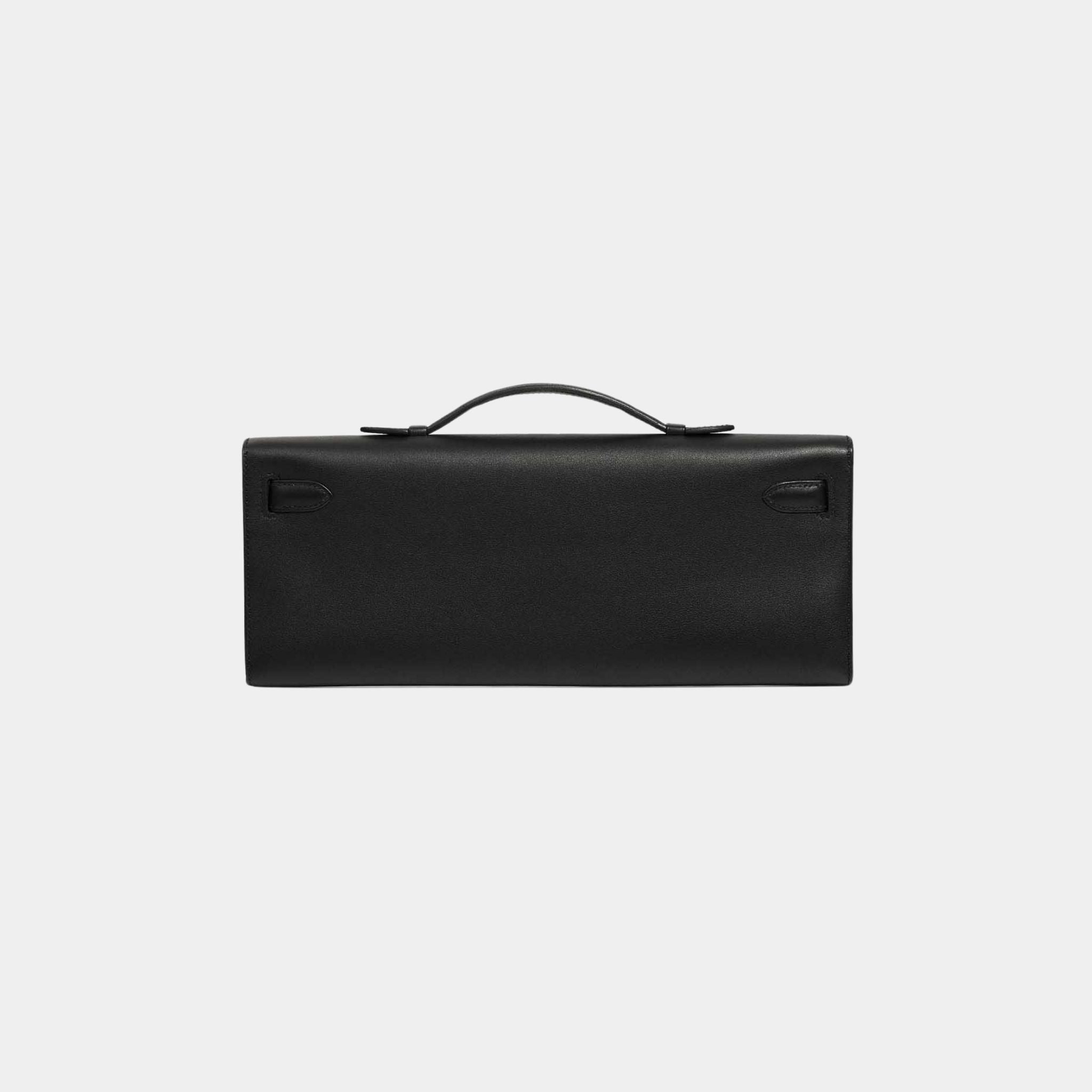 Kelly Cut Clutch Swift Black GHW