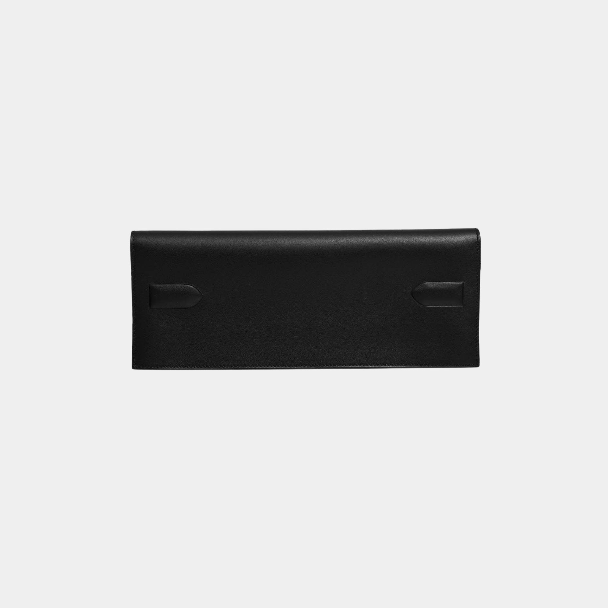 Kelly Cut Shadow Clutch Swift Black