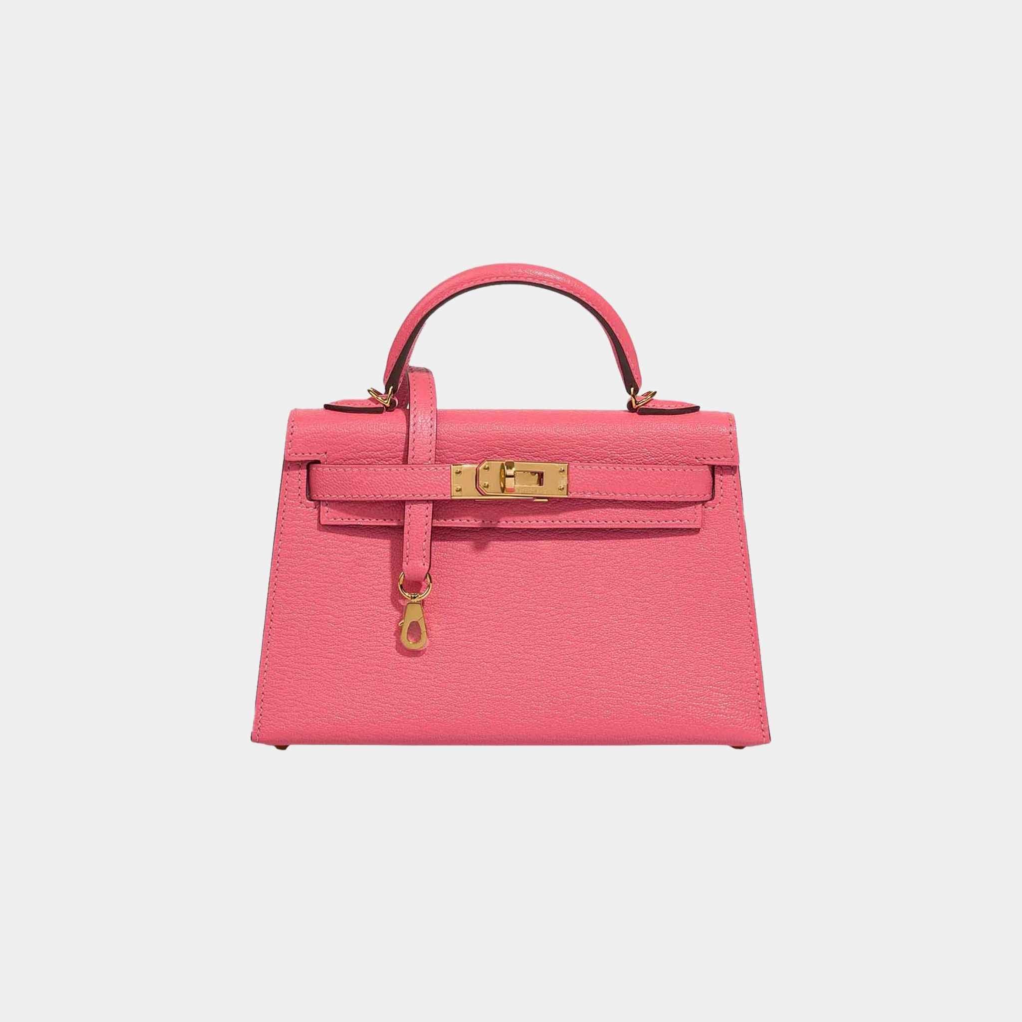 Kelly Mini Chevre Lipstick GHW