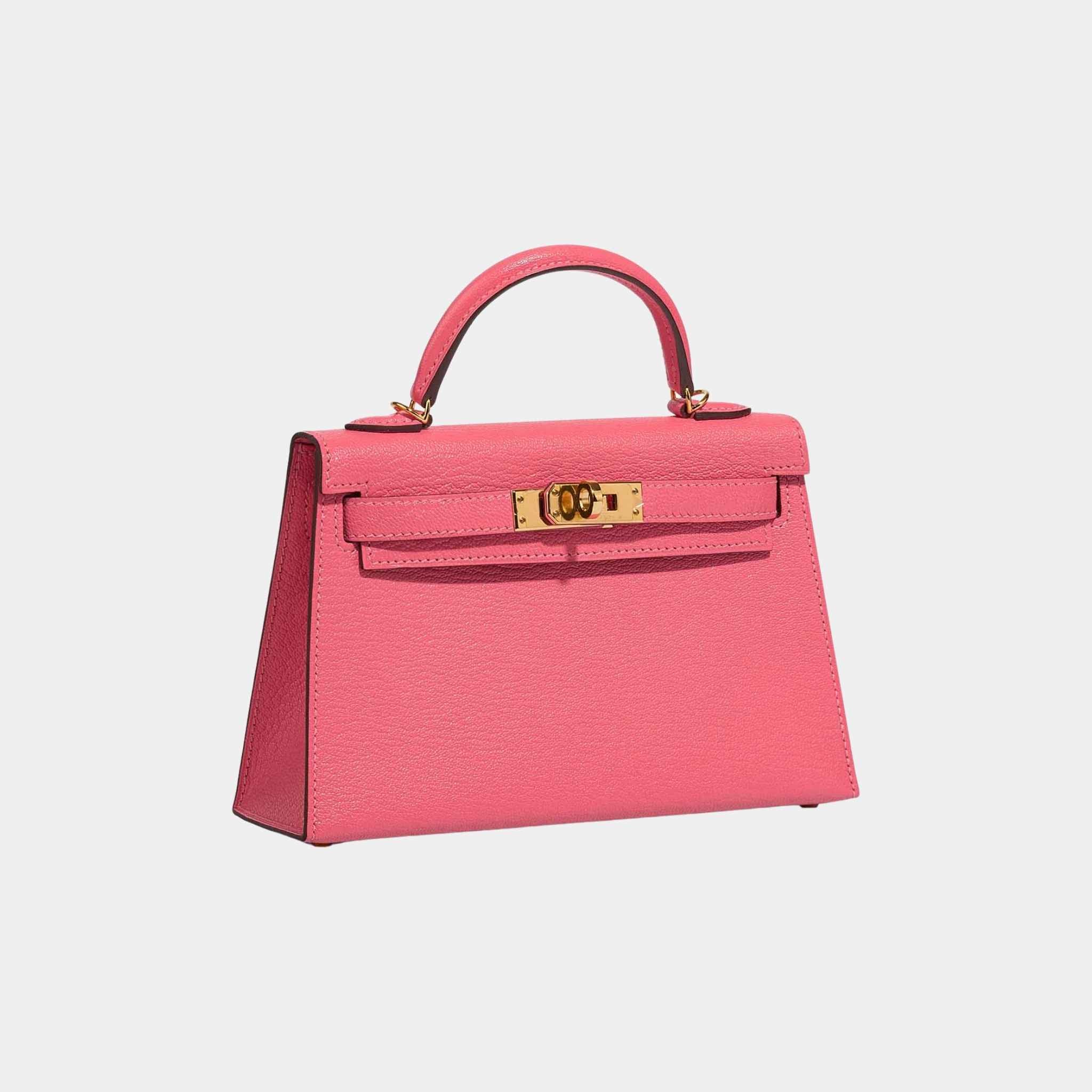 Kelly Mini Chevre Lipstick GHW