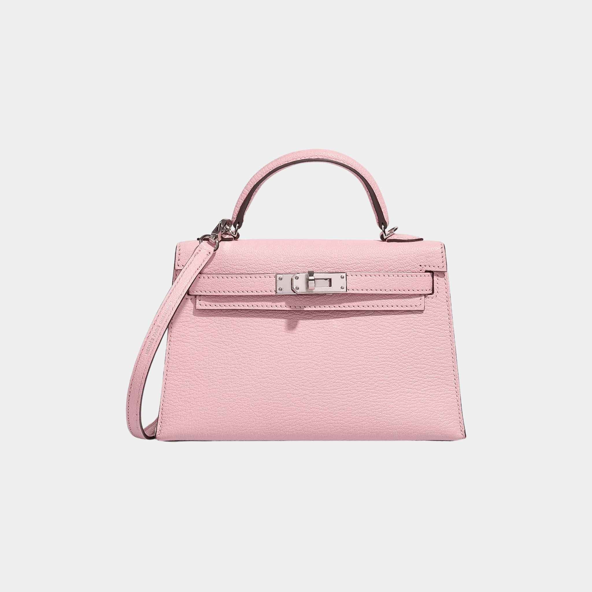 Kelly Mini Chevre Rose Sakura PHW