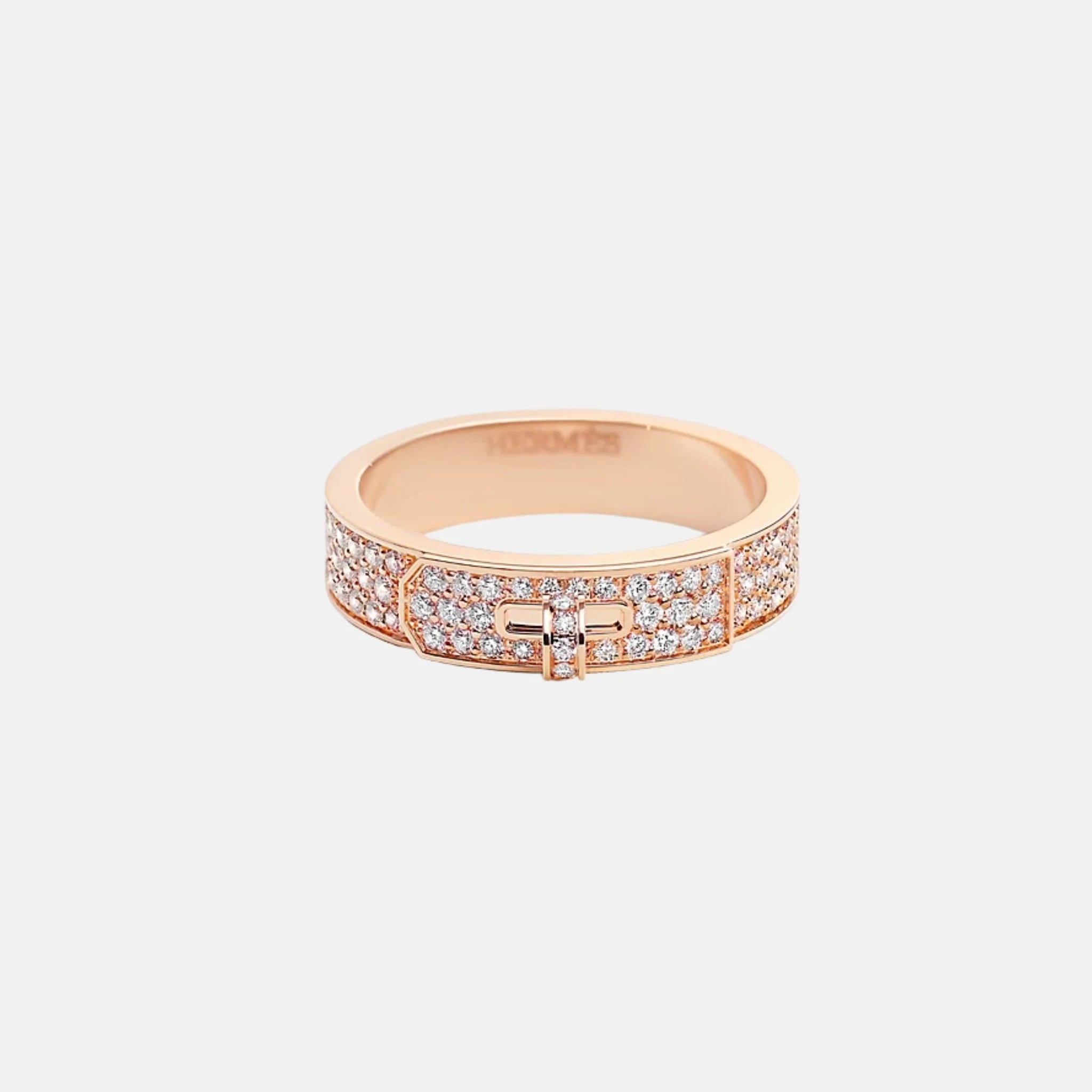 Kelly Ring Rose Gold Diamonds