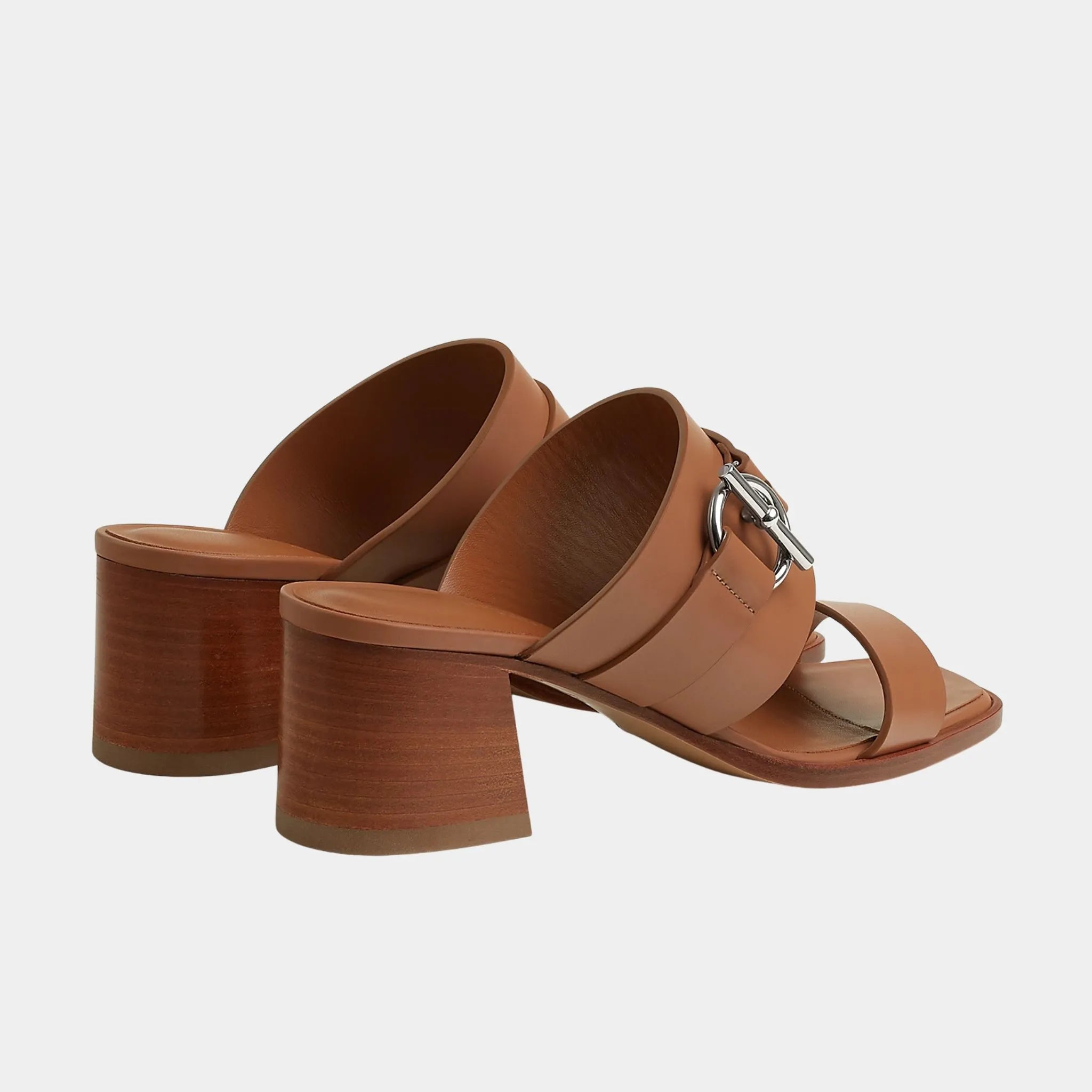 Kute 60 Heeled Sandals in Calfskin