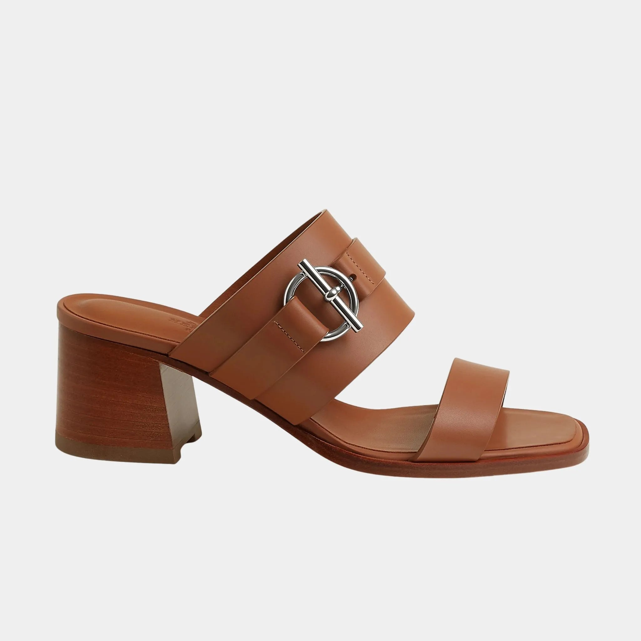 Kute 60 Heeled Sandals in Calfskin