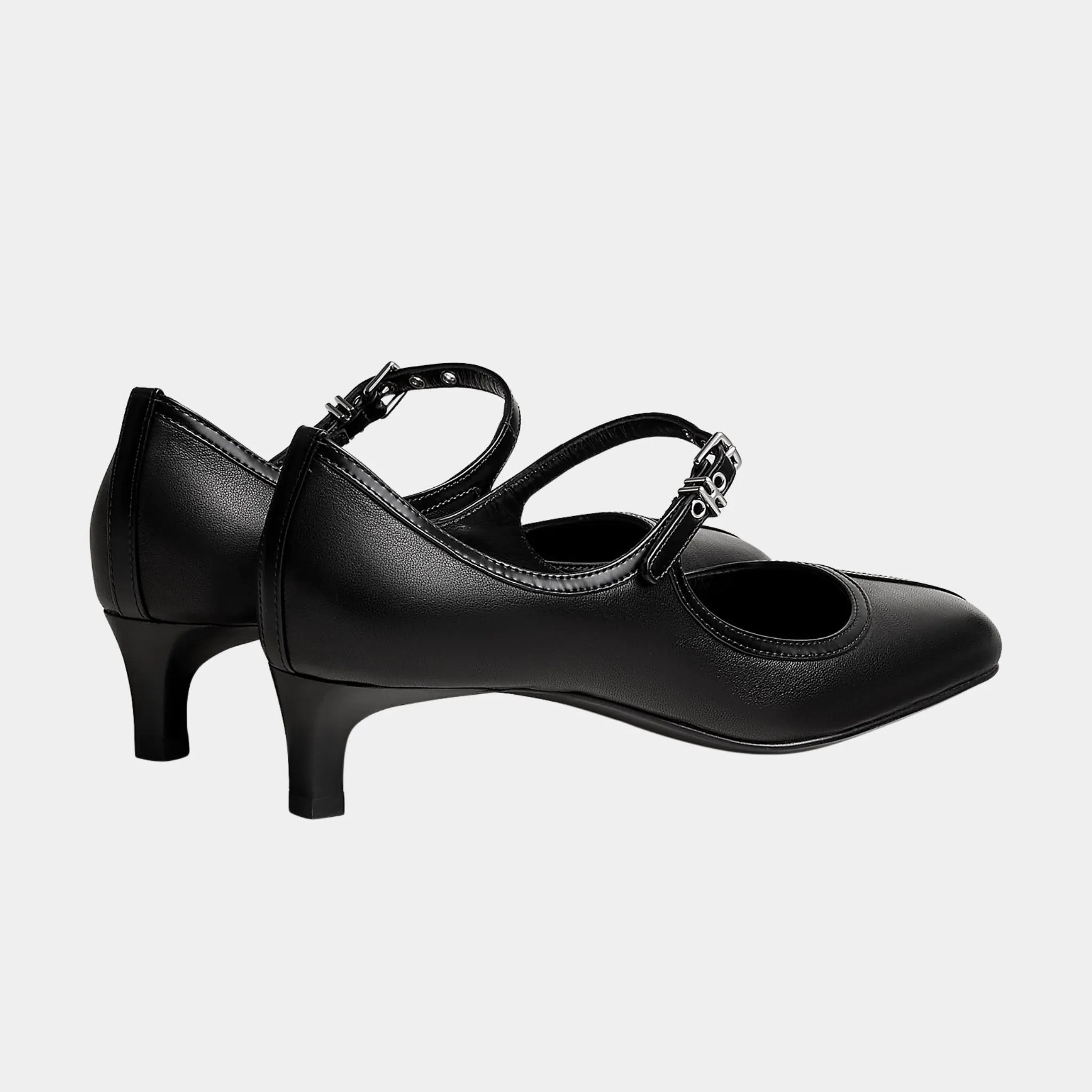 Lilibeth 40 Pump in Nappa and Tuscan Calfskin