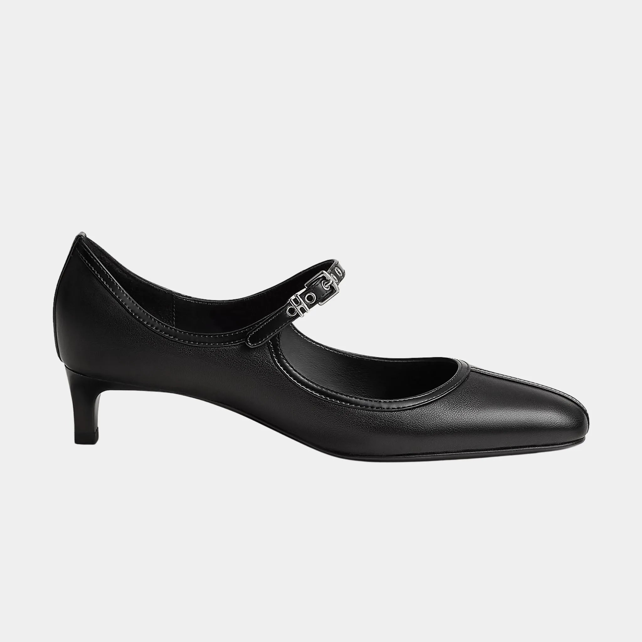 Lilibeth 40 Pump in Nappa and Tuscan Calfskin