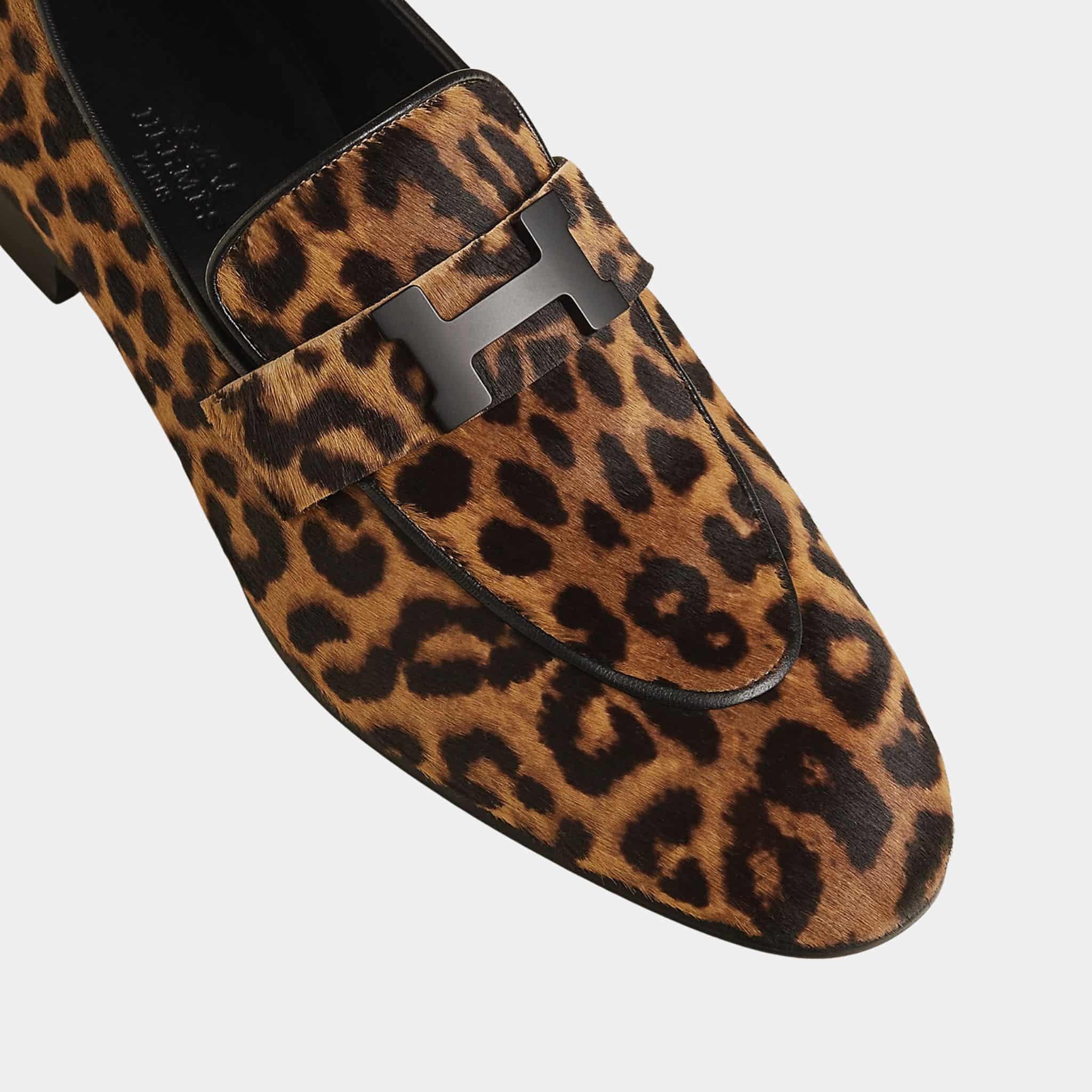 Paris Loafer in Moire Calfskin