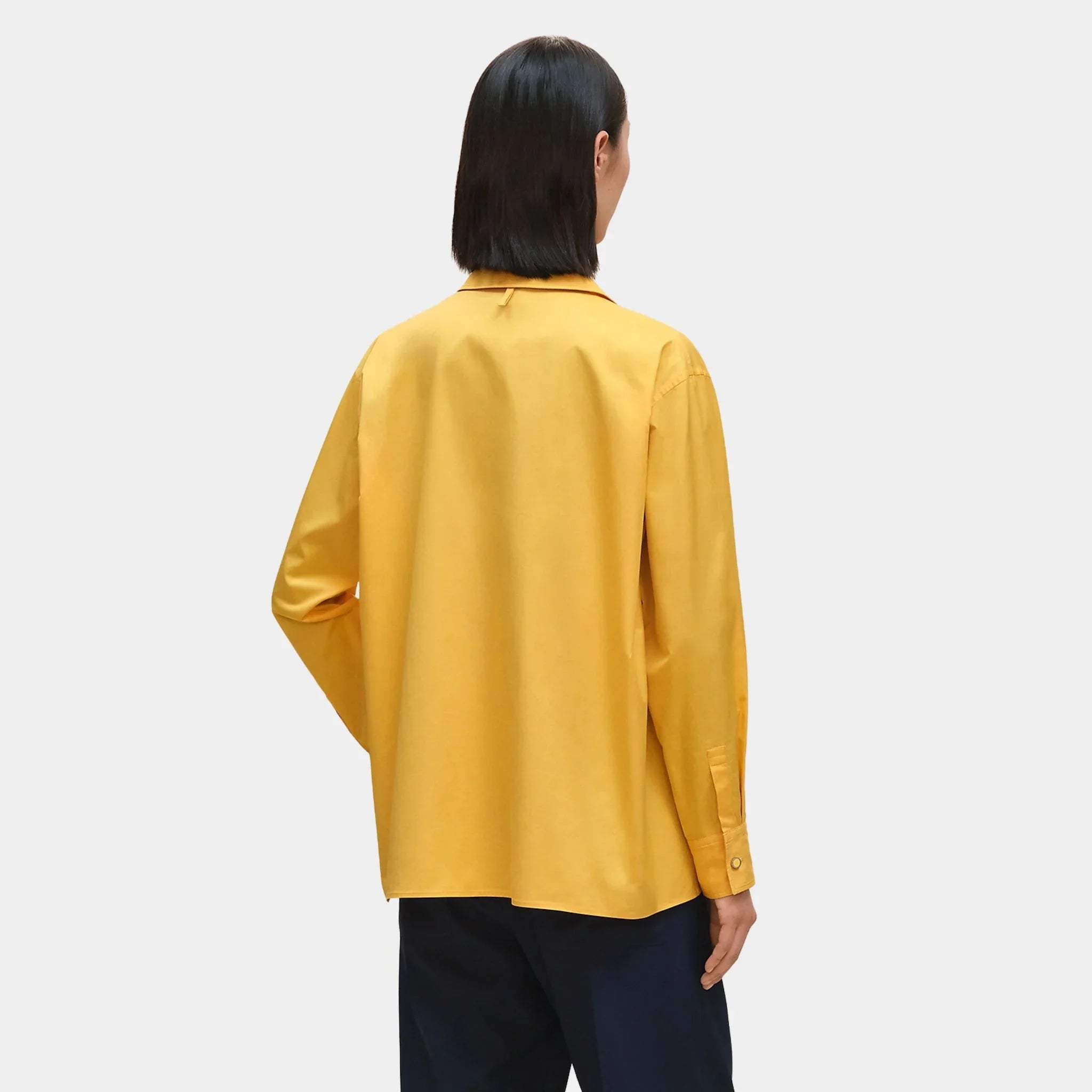 Loose-fitting Cotton Twill Shirt