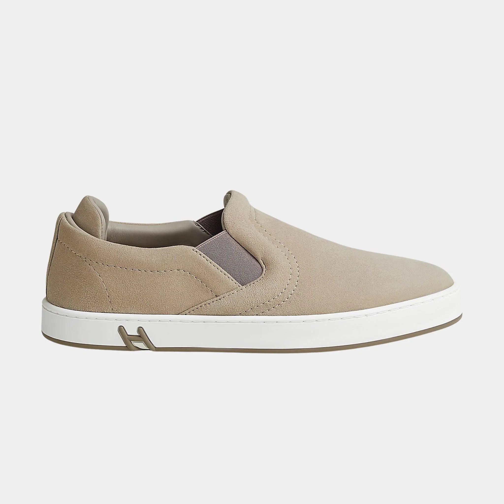 Lucky Slip-on Sneaker in Suede Goatskin