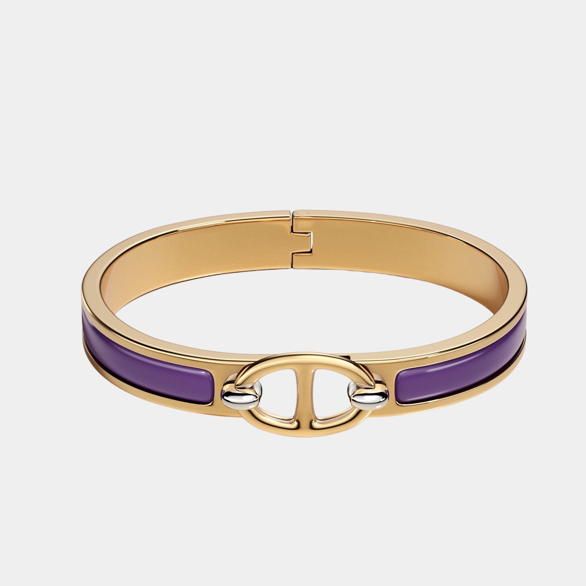 Mini Clic Chaine d'Ancre Bracelet Gold Plated