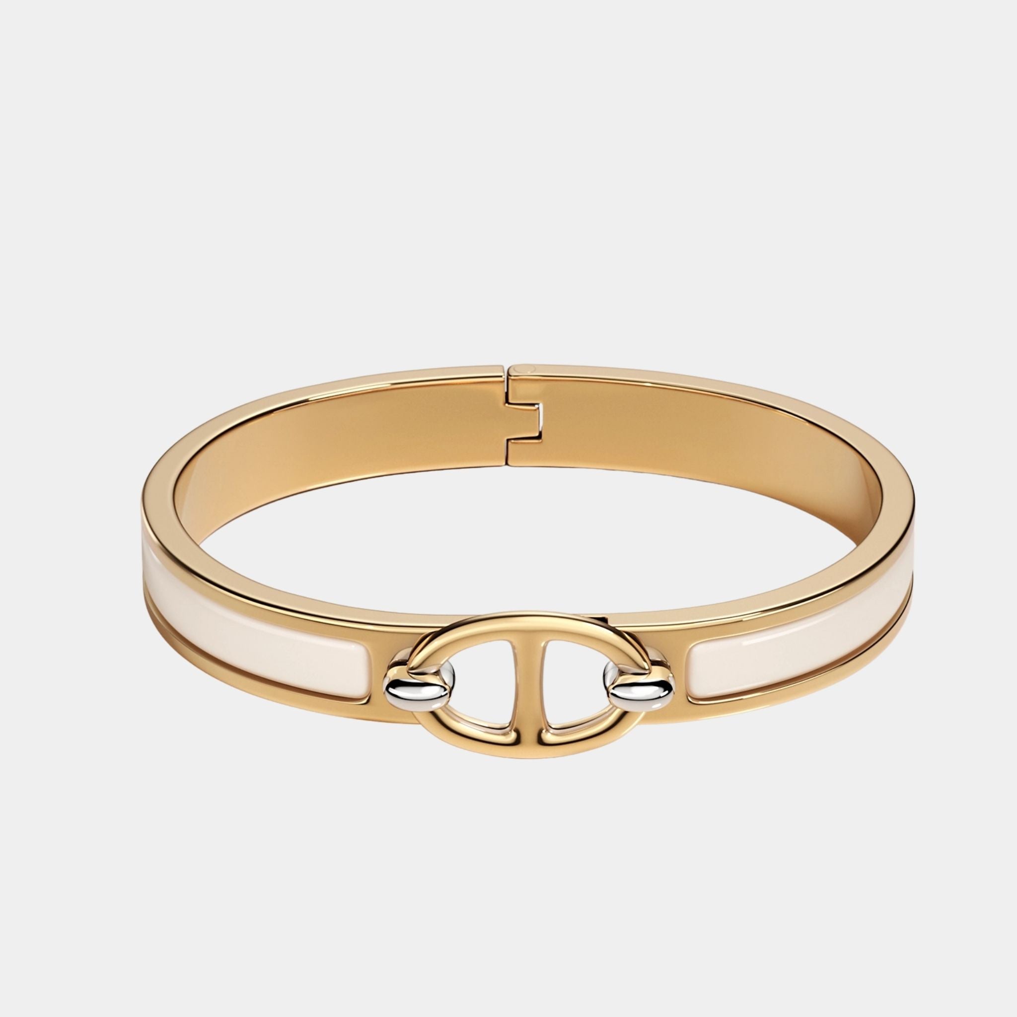 Mini Clic Chaine d'Ancre Bracelet Gold Plated